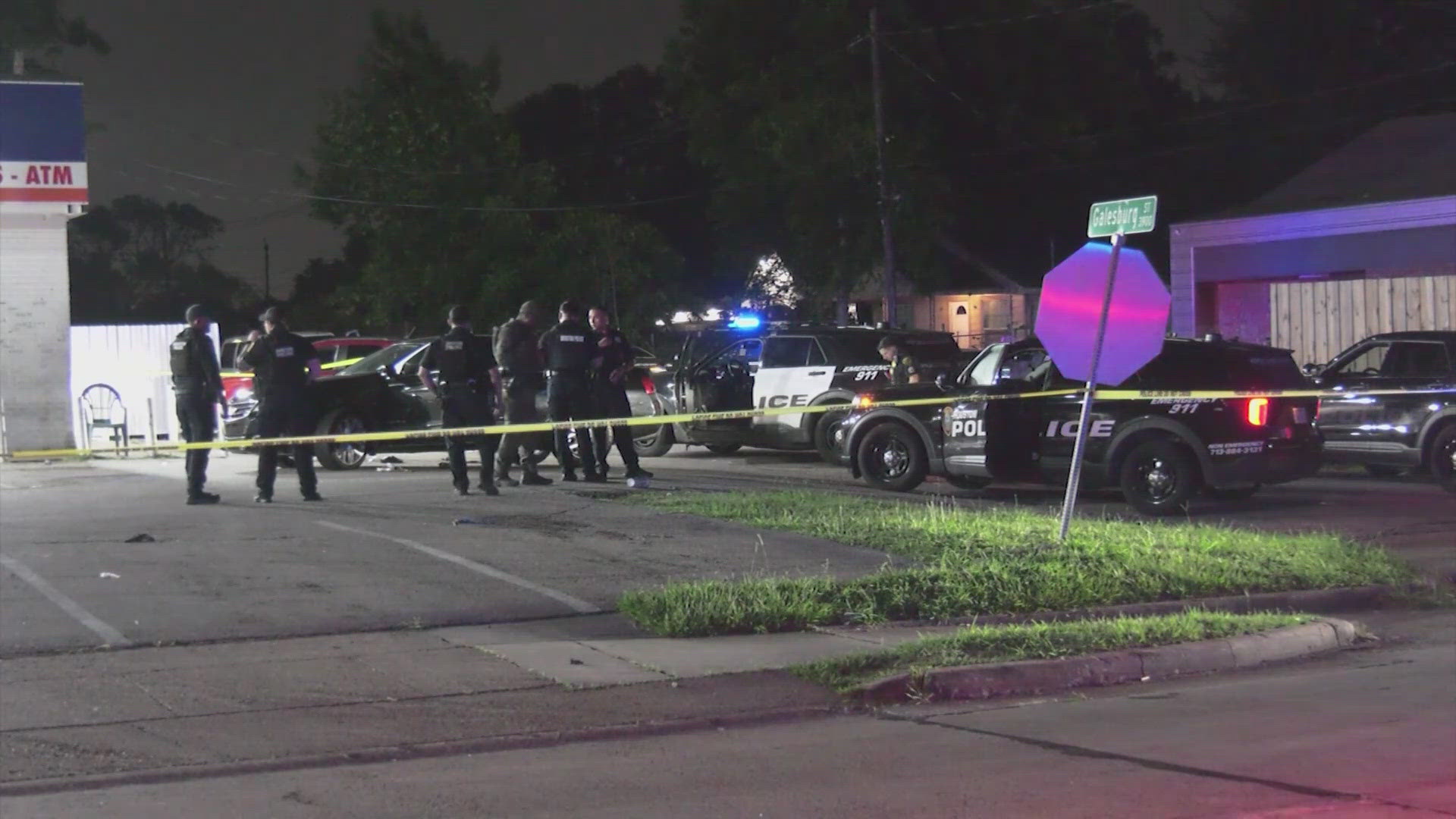 Houston police are investigating multiple overnight shootings, including one at a McDonald’s and another where a woman was killed, plus a deadly train crash.