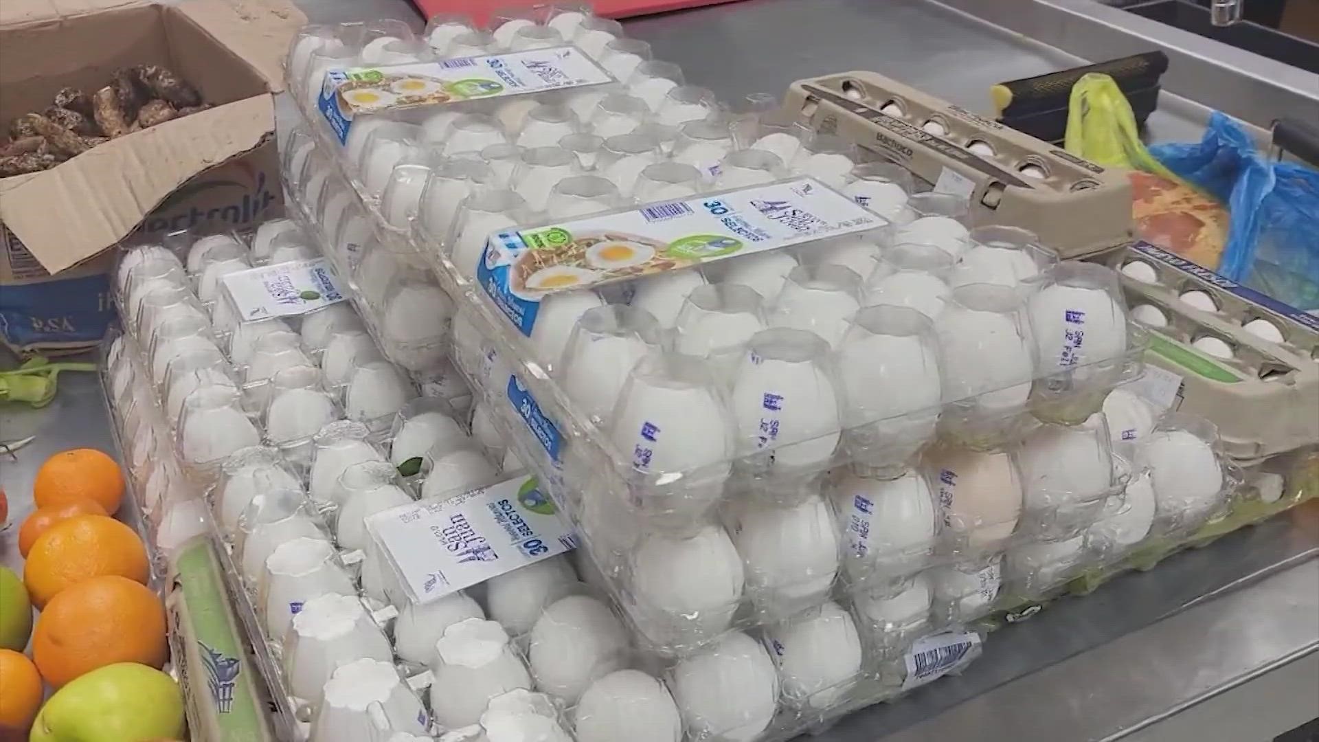 Border Patrol agents said they have experienced about a 300% increase in the interception of raw eggs at the South Texas ports of entry.