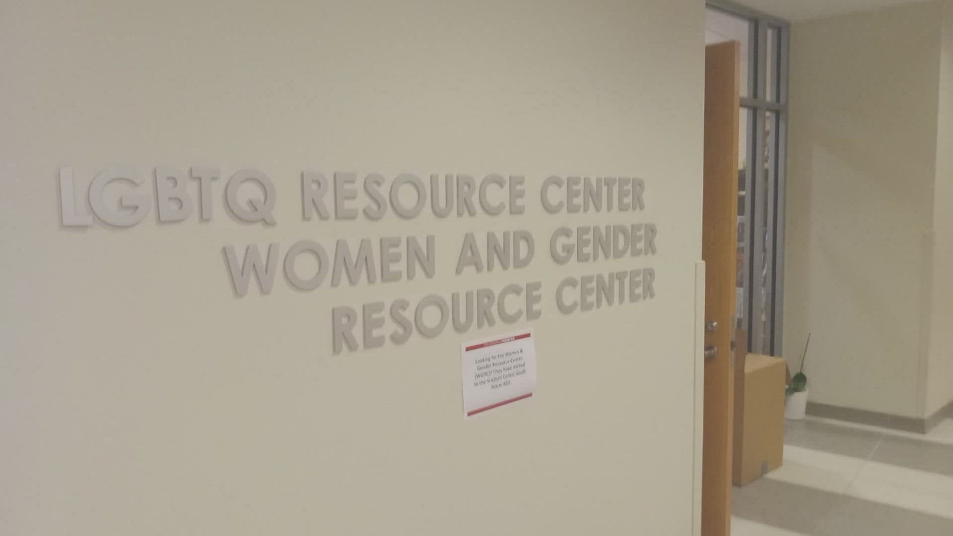 This comes as a photo of a sign making the rounds on social media claiming UH’s LGBTQ Resource Center has been disbanded.
