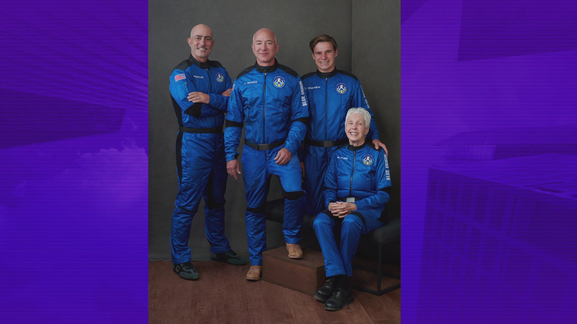 In the 1960s, she wasn't allowed to be an astronaut because she's a woman. Now, Wally Funk's dreams are coming true, thanks to Blue Origin.