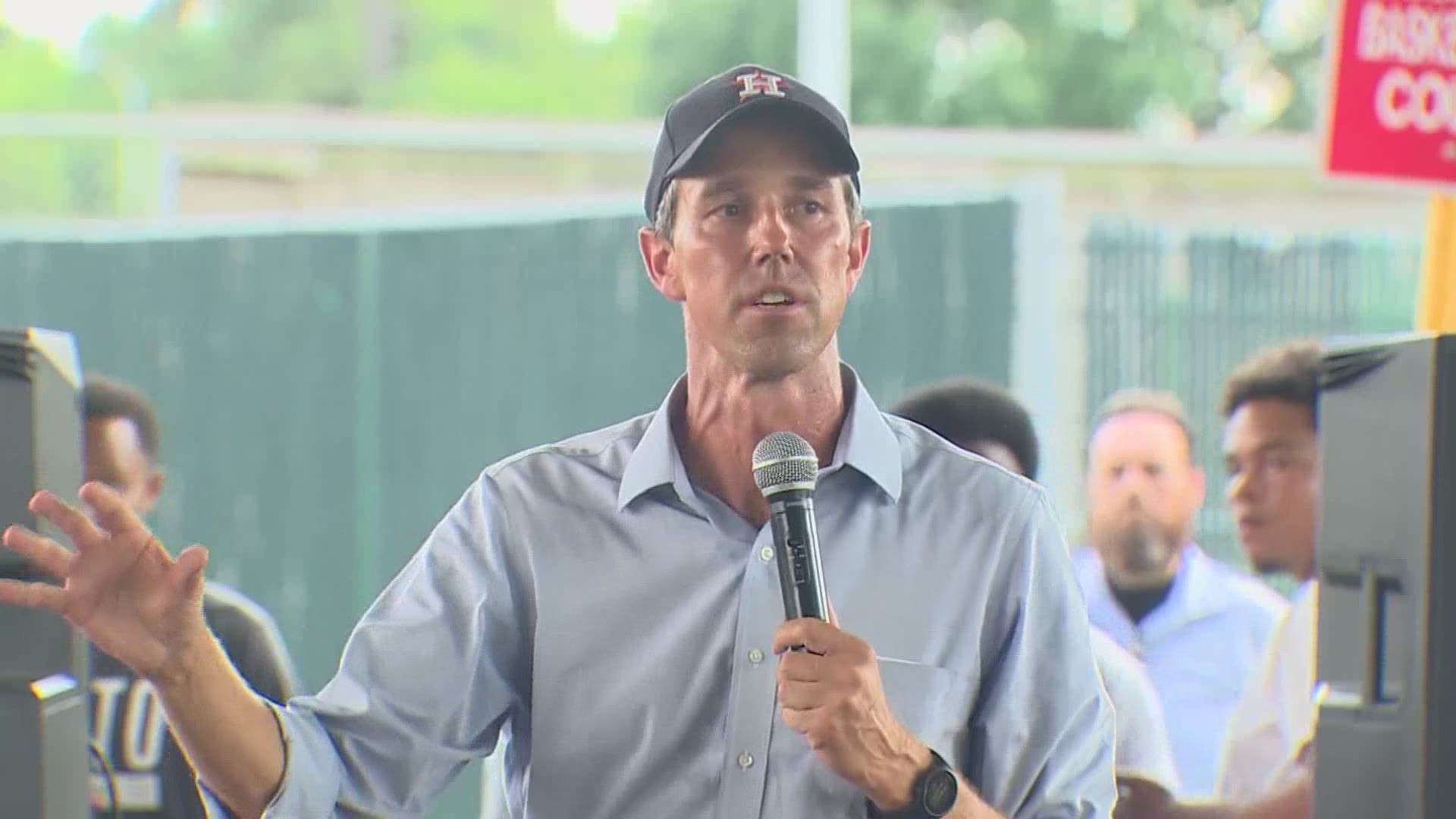 O'Rourke wants to rally voters to stand up and speak out against legislation he says is aimed at restricting the right to vote.