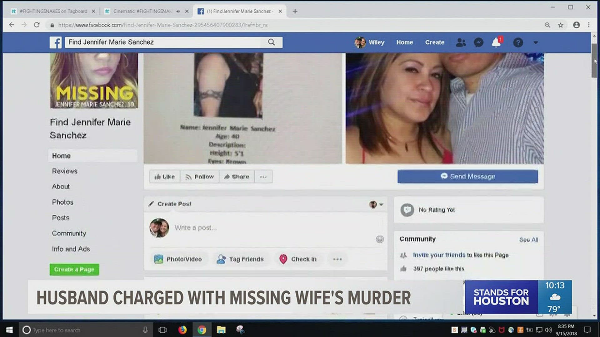Estranged husband of missing woman charged with murder | kens5.com