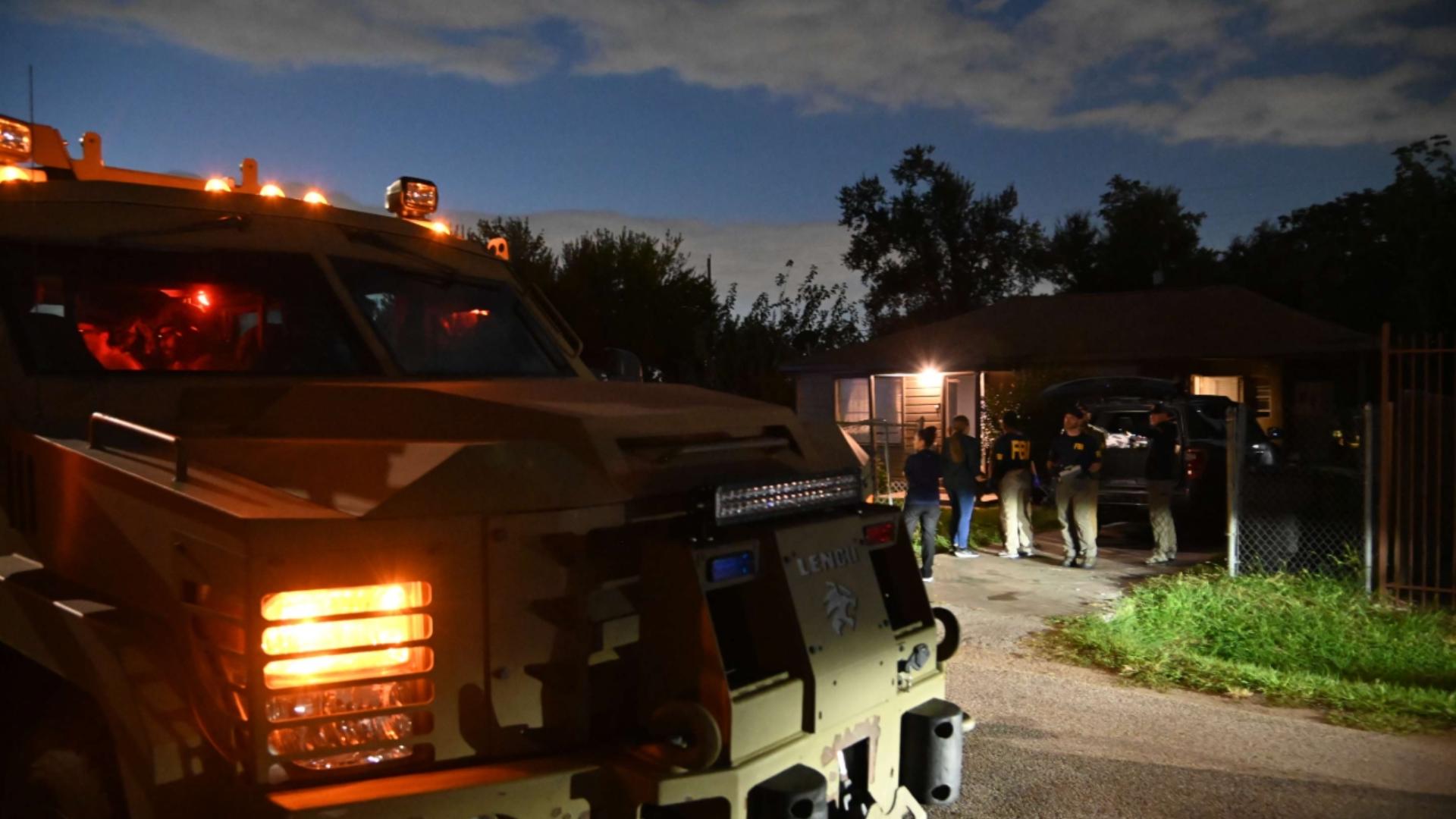 FBI, SWAT conducting operations at multiple Houston-area locations ...