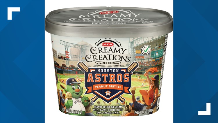 H-E-B debuts limited-edition Houston Astros ice cream