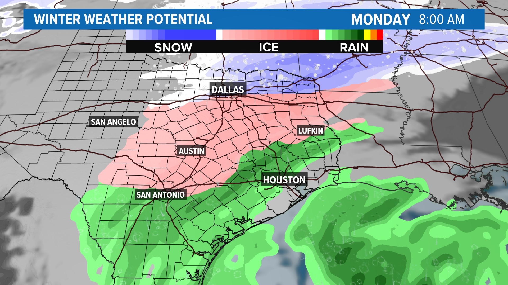 Houston, Texas, weather forecast