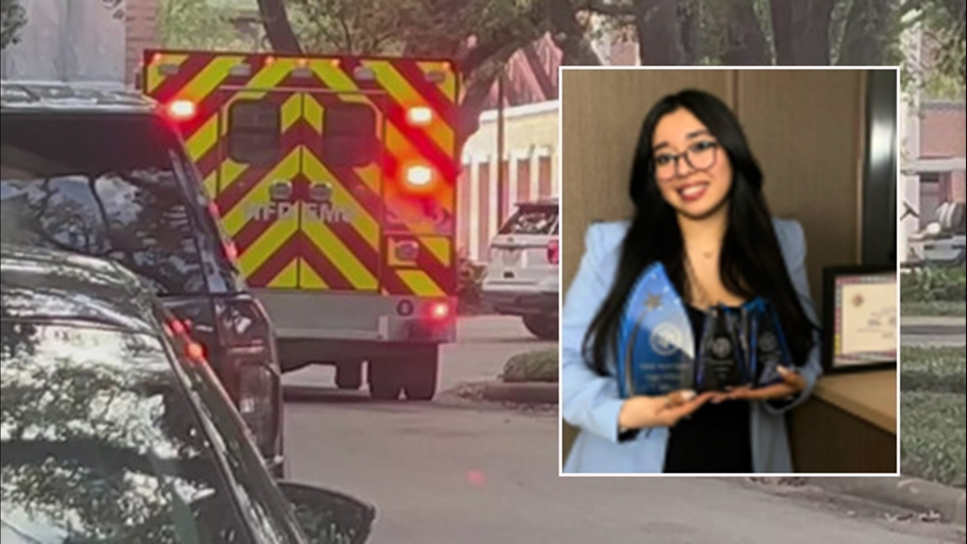 Andrea Rodriguez Avila, 21, was a junior, pre-law student at Rice University majoring in political science. She was shot and killed in her campus dorm room.