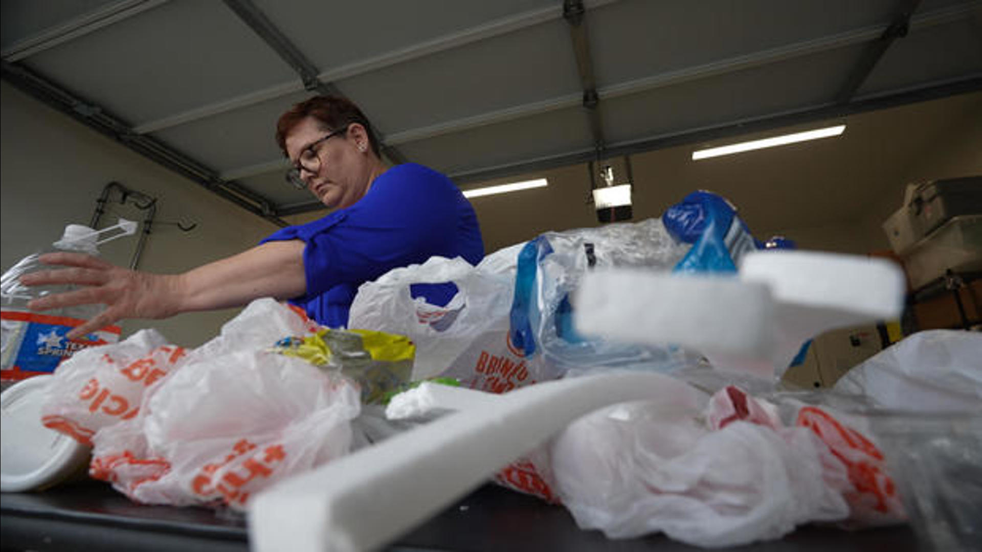 Brandon Deason tries to recycle as much plastic as possible and she was surprised to learn it wasn't really going to a recycling center.