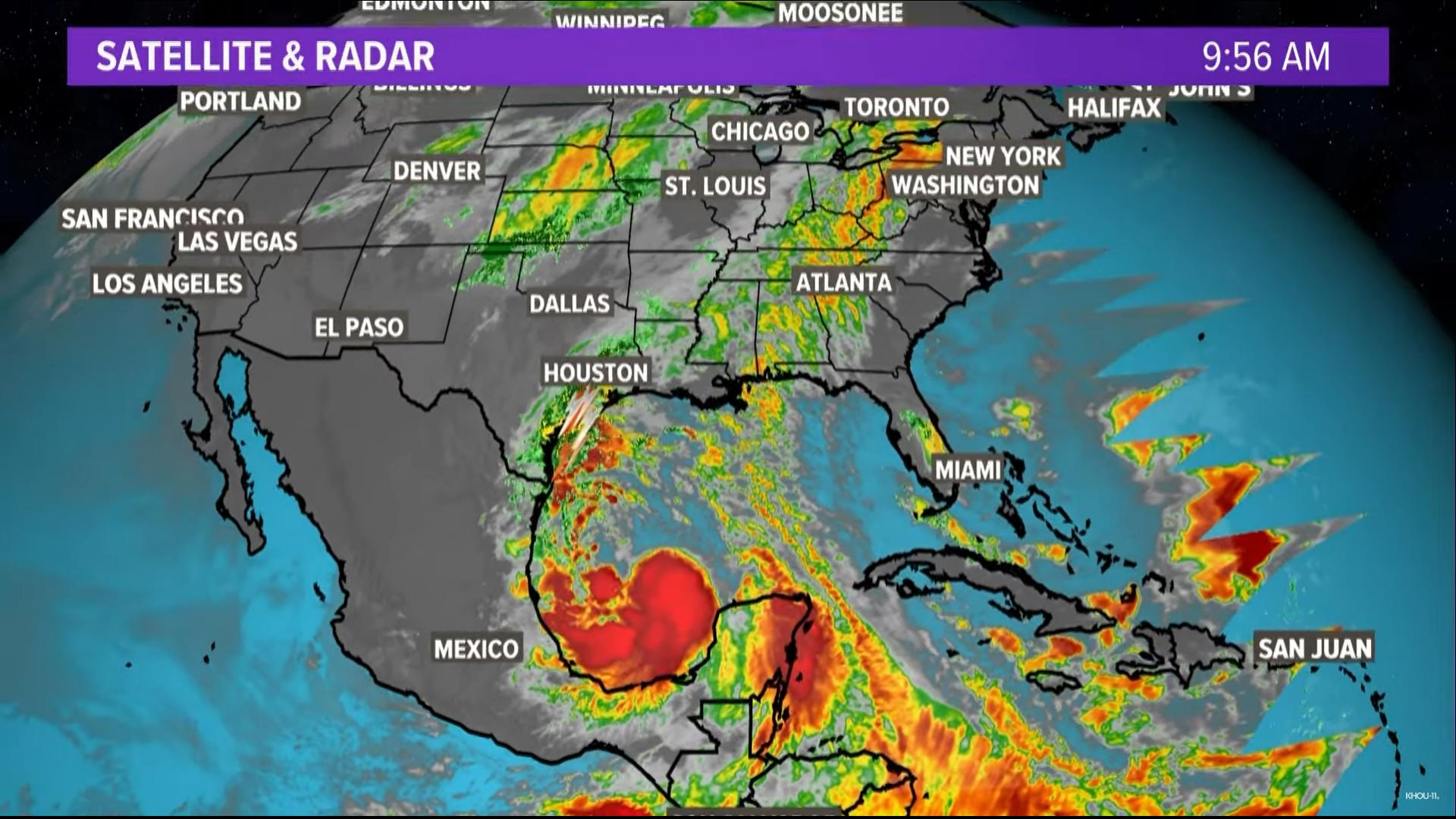 San Antonio Weather: Tropical Storm Alberto brings heavy rainfall ...