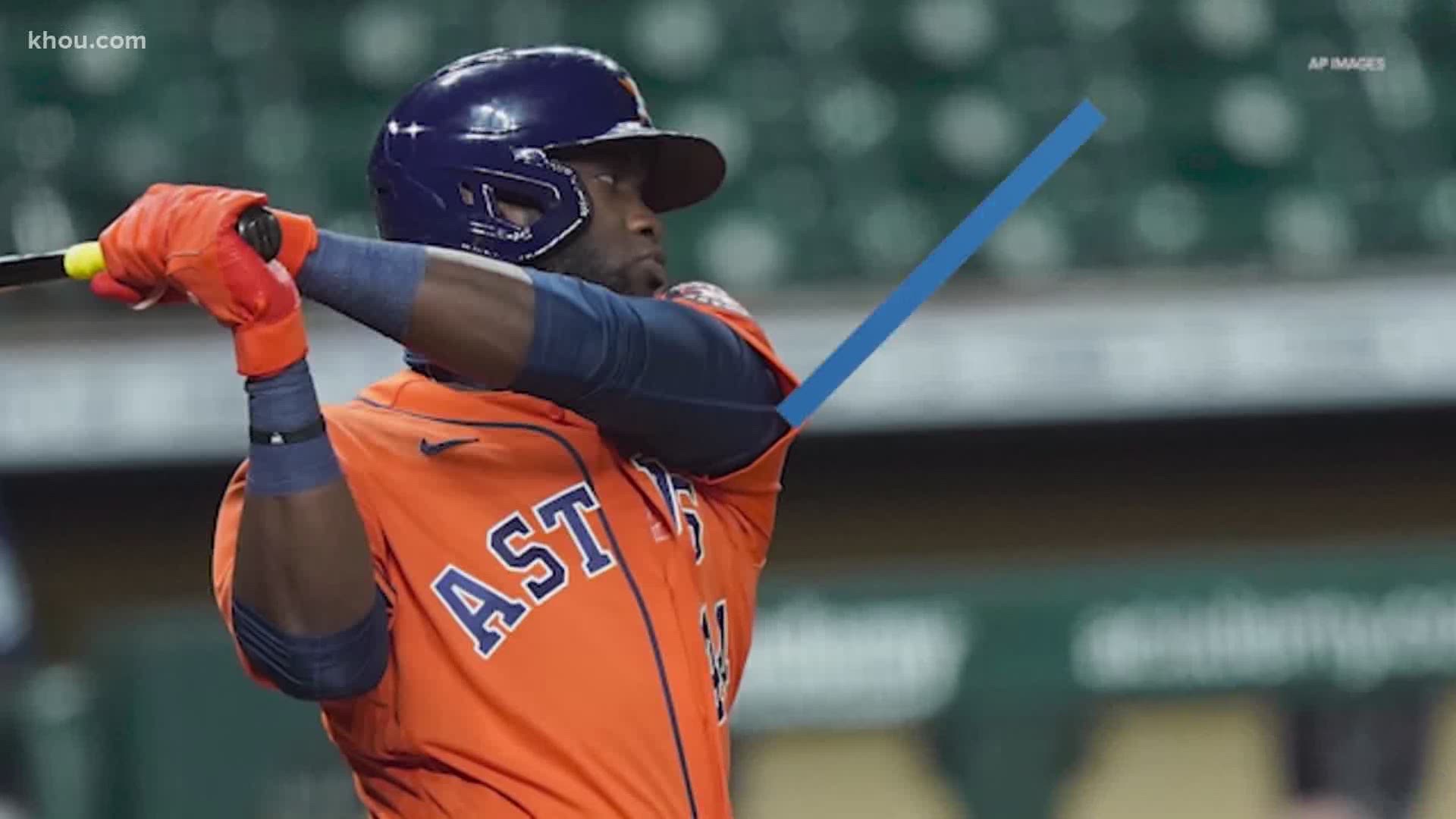 The Houston Astros' Yordan Alvarez needs knee surgery and is out for the season, plus the Dynamo will play for the first time in 6 months as they face FC Dallas.