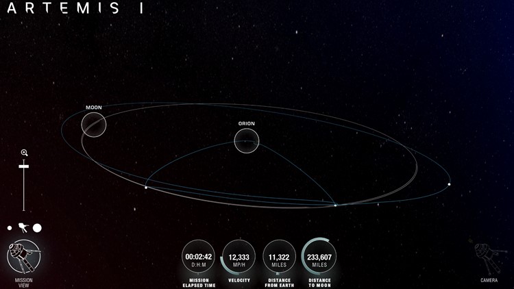 Artemis I: How you can track Orion's mission to the moon in real-time