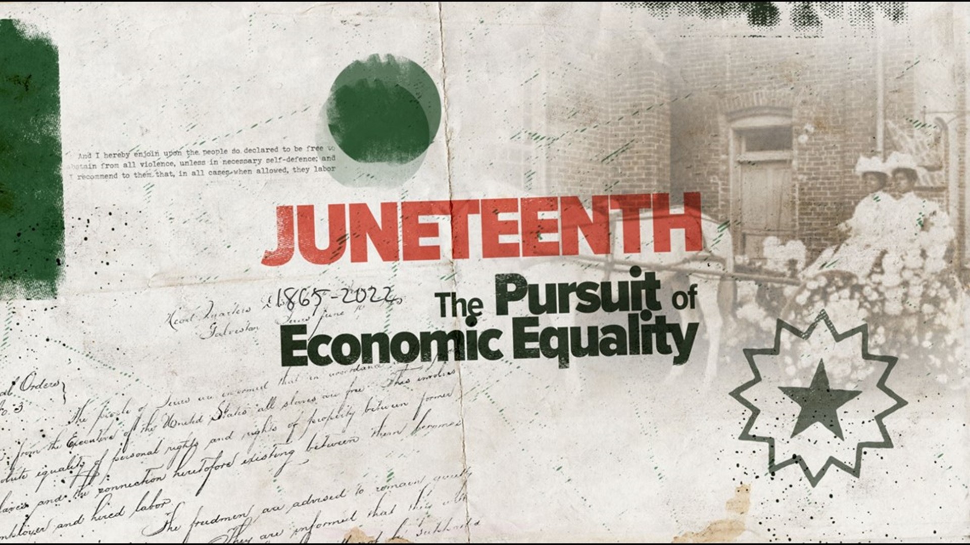 KHOU 11's second Juneteenth documentary, "Juneteenth: The Pursuit of Economic Equality," highlights the lasting financial impact of Juneteenth on Black Americans.