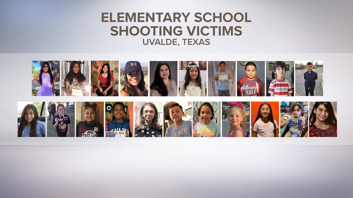 Uvalde, Texas Robb Elementary School mass shooting victims - Vimarsana News