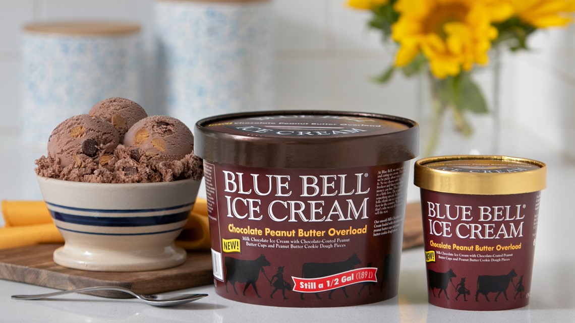 Blue Bell unveils Chocolate Peanut Butter Overload