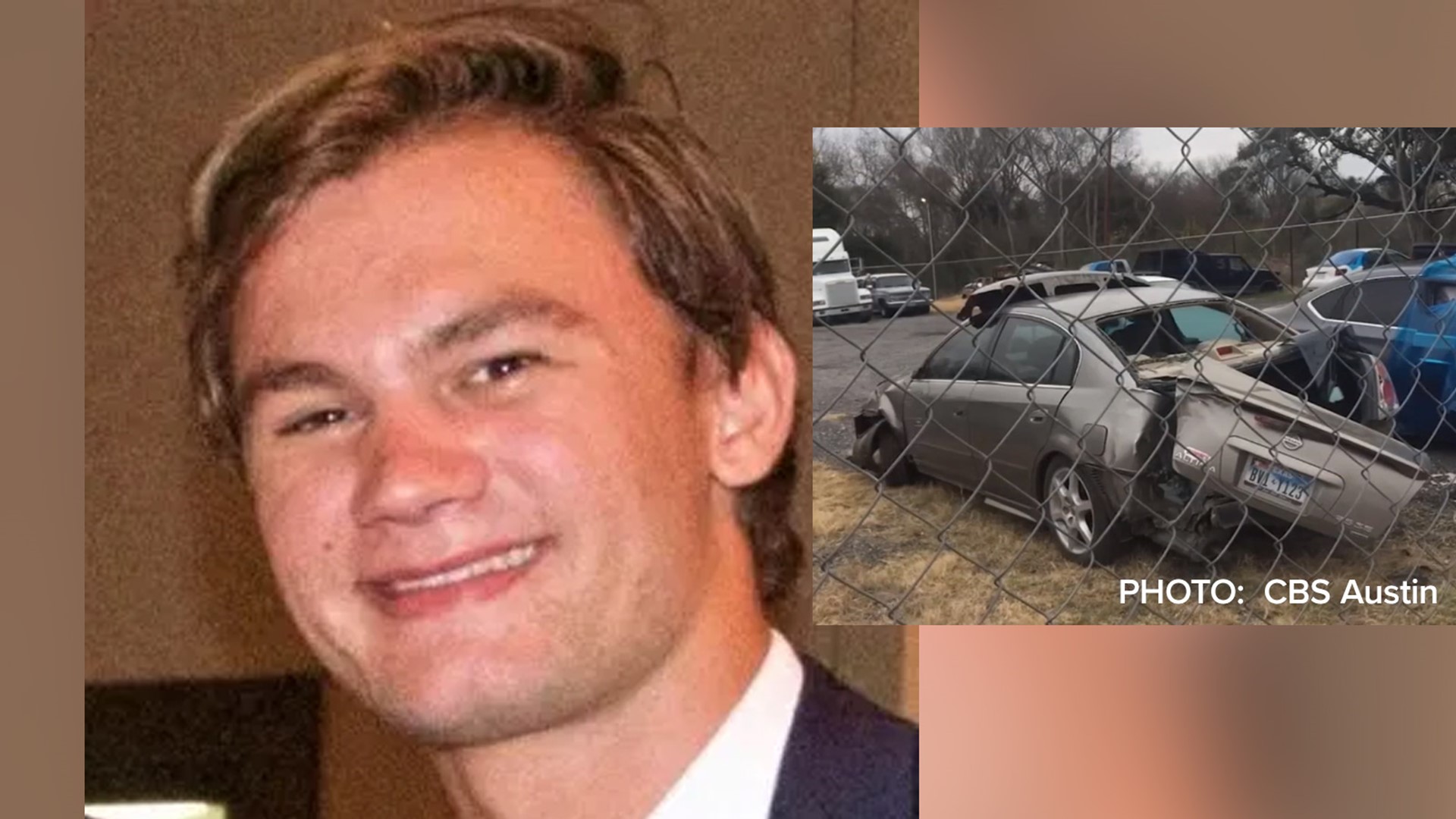 Family members tell CBS Austin that 21-year-old Jason Landry was reported missing early Monday after a car wreck