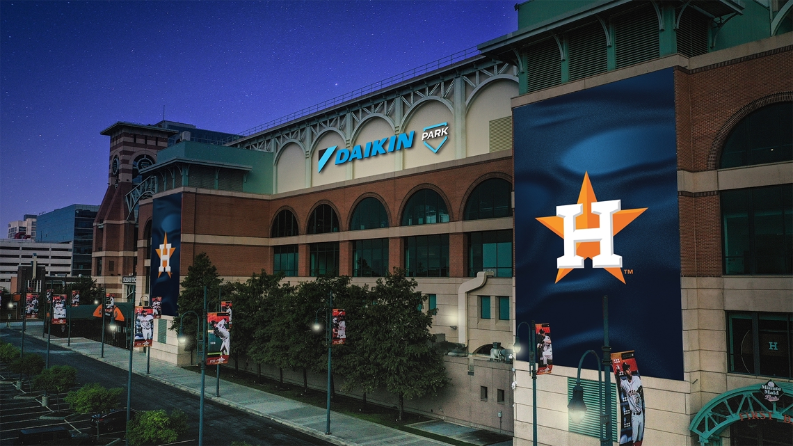 Daikin Park is the new name of the Houston Astros ballpark | kens5.com