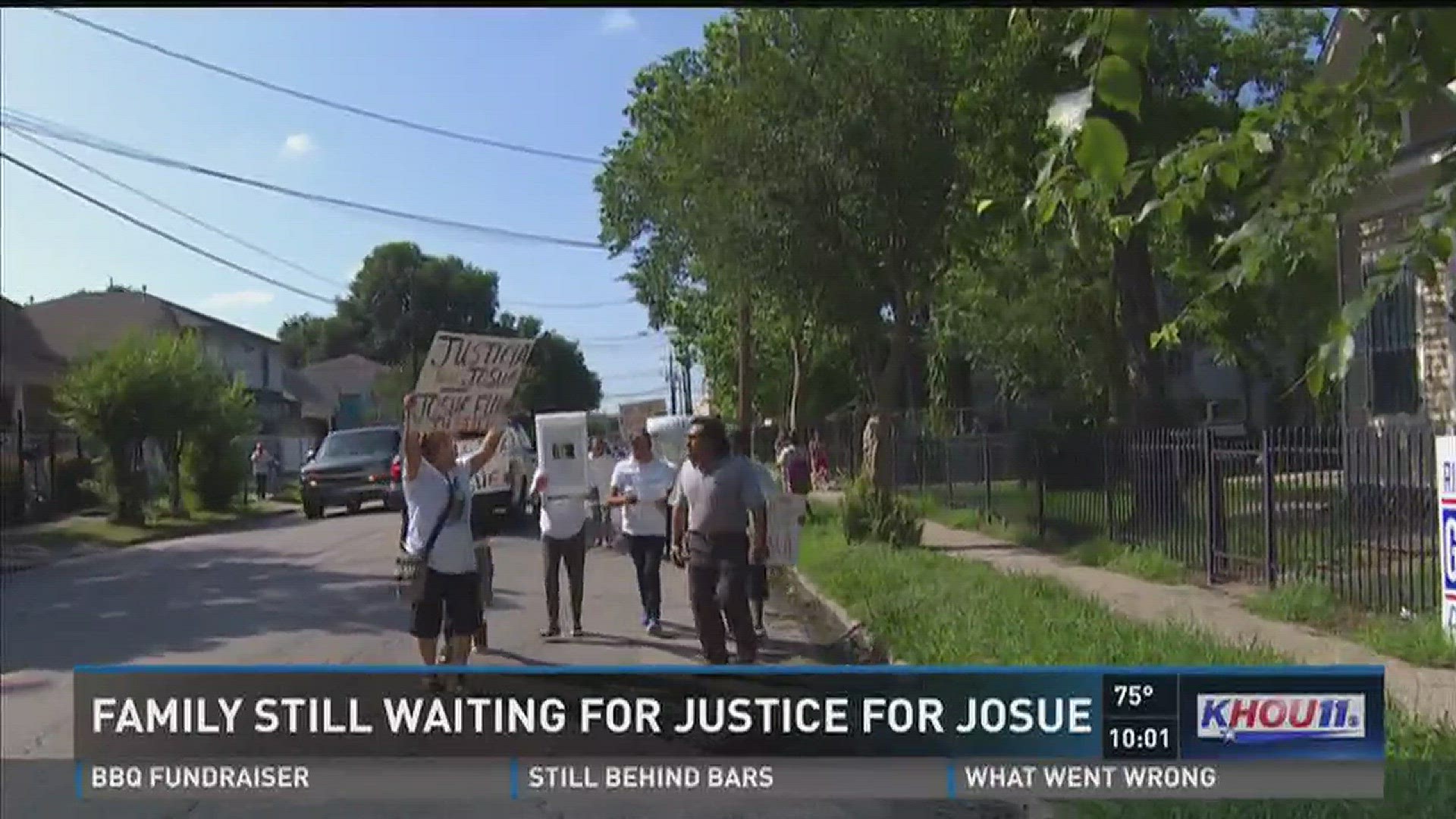 The family of 11-year-old Josue Flores, who was brutally stabbed walking home from school Tuesday, is waiting for justice three days after he was killed.