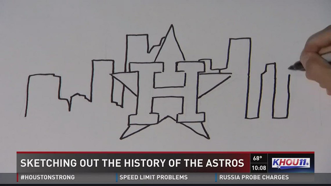 Sketching out the history of the Astros