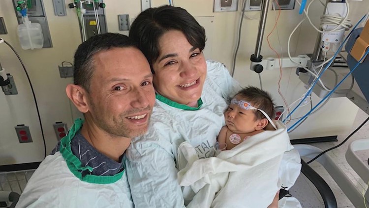 'We just moved mountains to get here' | Family flies from Costa Rica to Houston for life-saving heart surgery for newborn