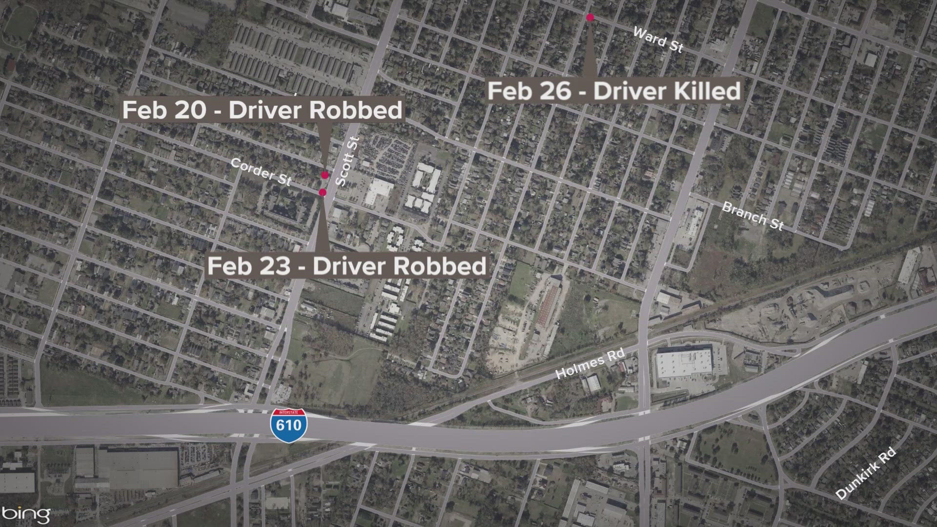 Investigators said this incident marked the third carjacking involving a Lyft driver in the same neighborhood within the past two weeks, showing a clear spike.