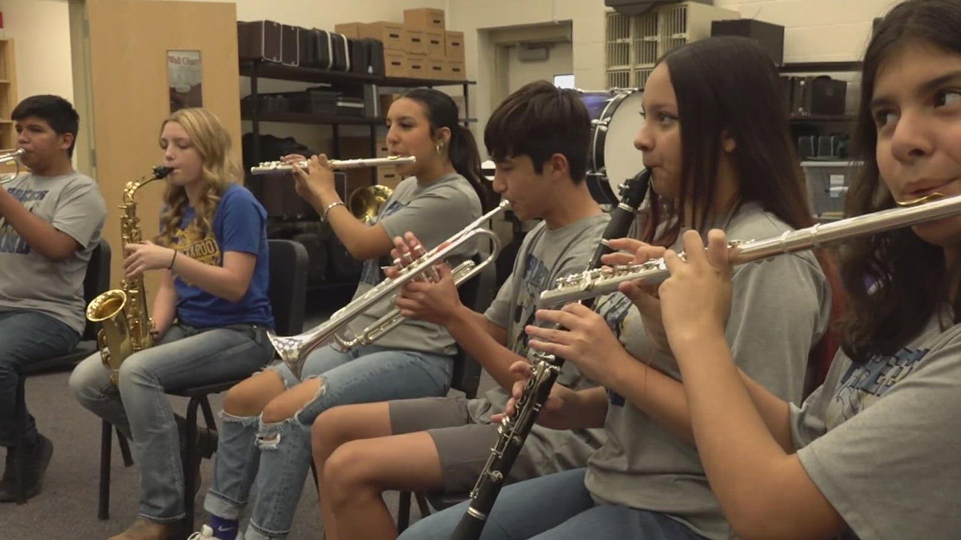 Freer marching band to perform at NFL Hall of Fame Parade