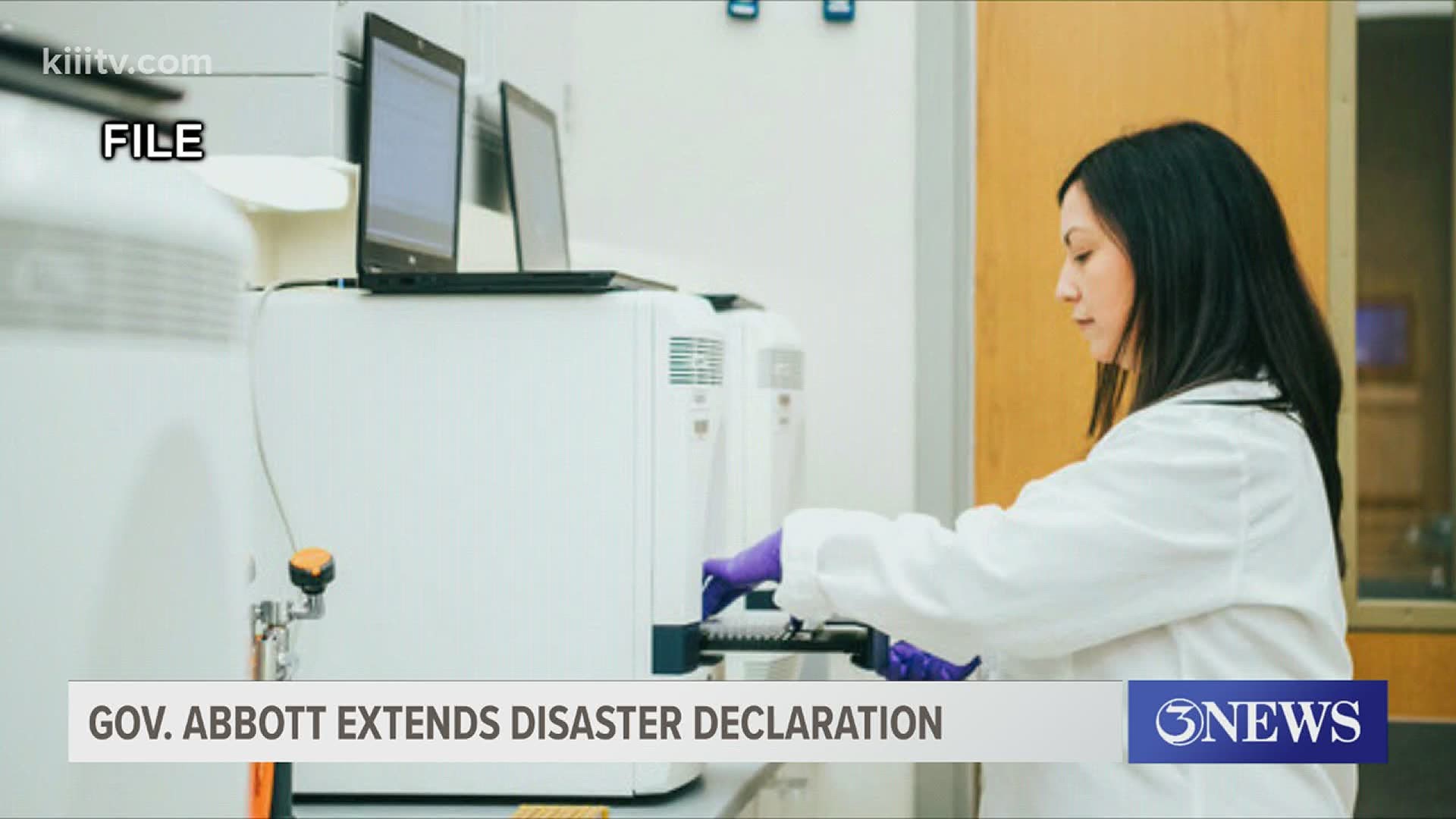 The declaration was originally issued on March 13. It provides Texas with resources to serve Texans as we continue to slow the spread of the coronavirus.