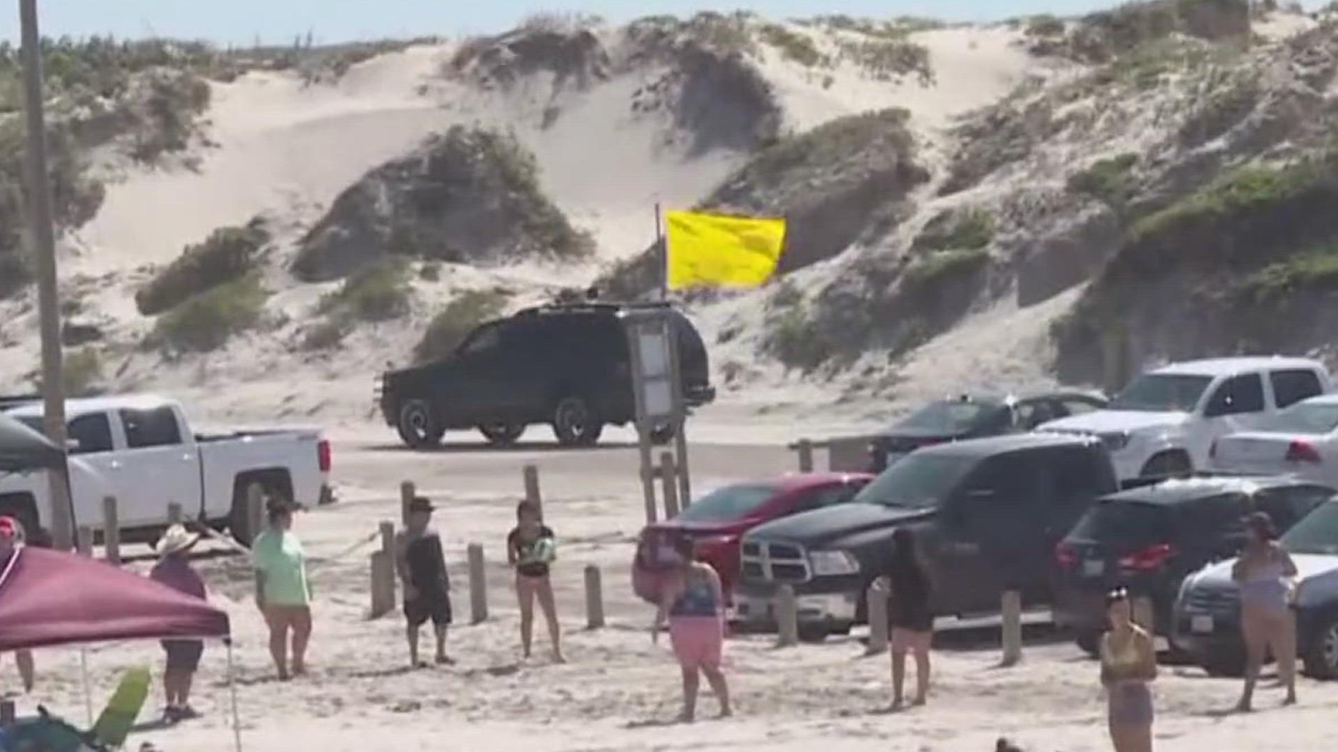 The flags on Corpus Christi beaches aren't there for decoration -- they let swimmers know the water conditions and possible danger levels throughout the day.