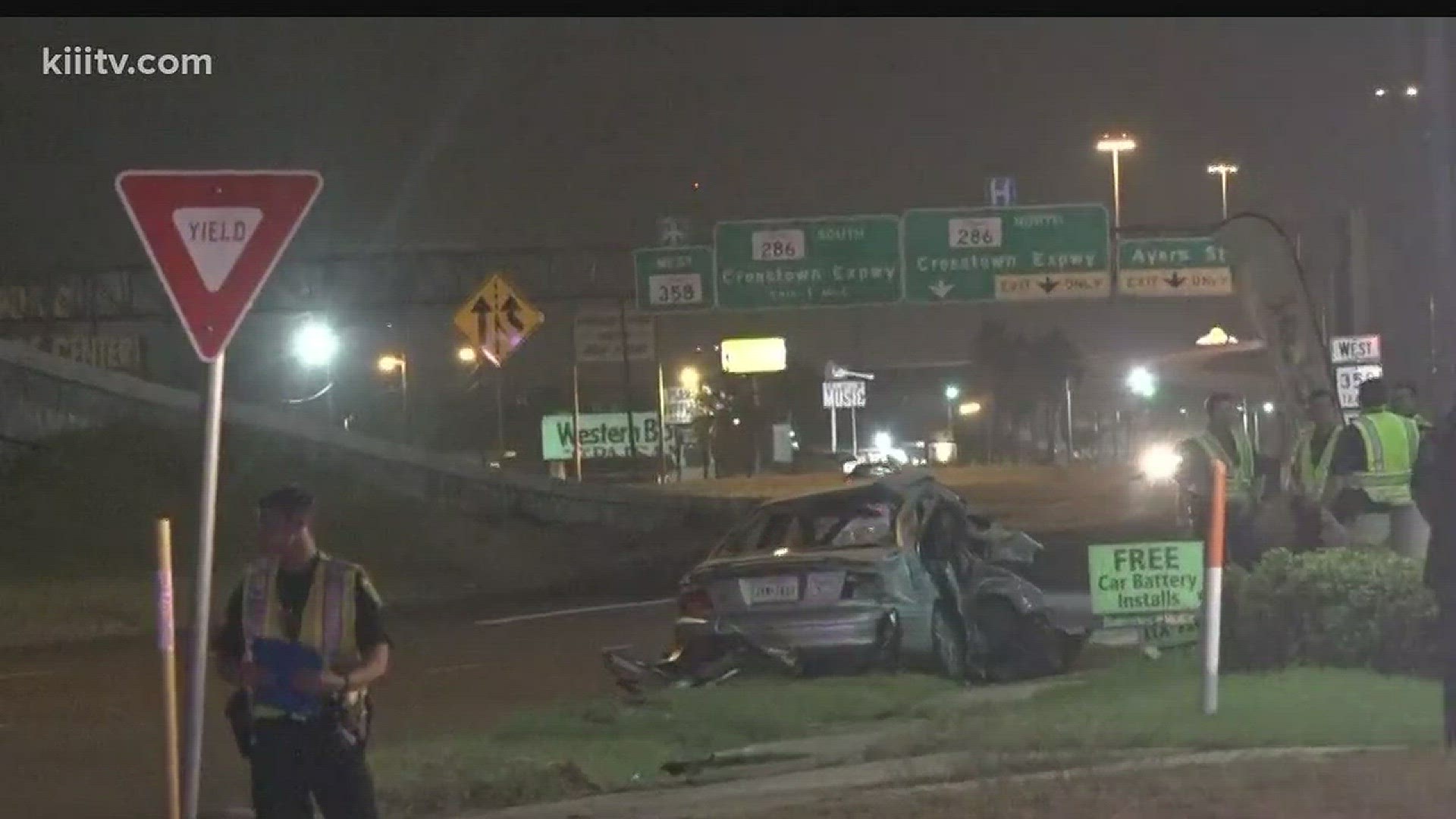 The Corpus Christi Police Department is investigating a triple-fatal accident that happened around 11:20 p.m. Sunday at the intersection of Kostoryz Road and SPID.