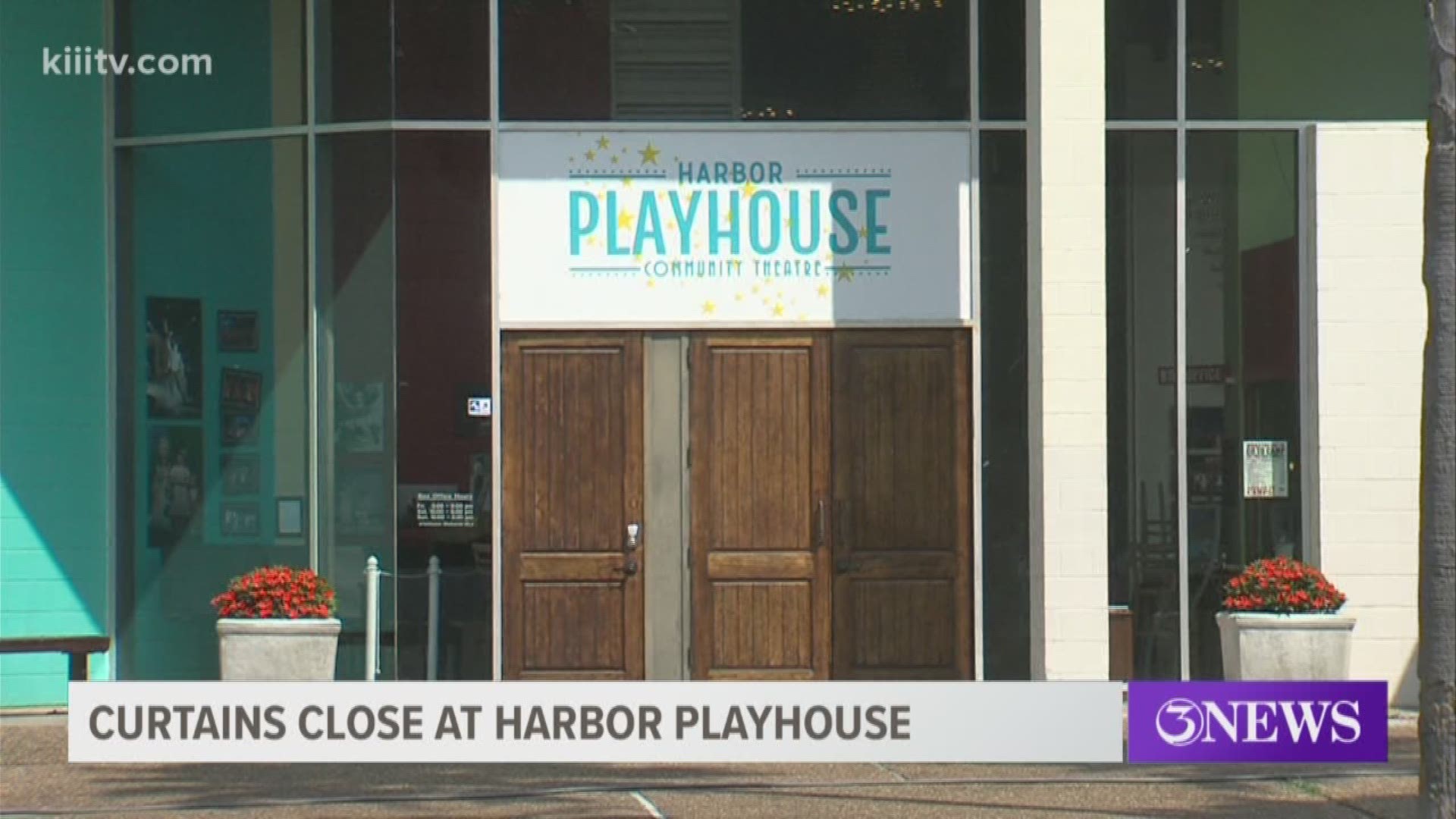 Harbor Playhouse in downtown Corpus Christi closed their curtains and