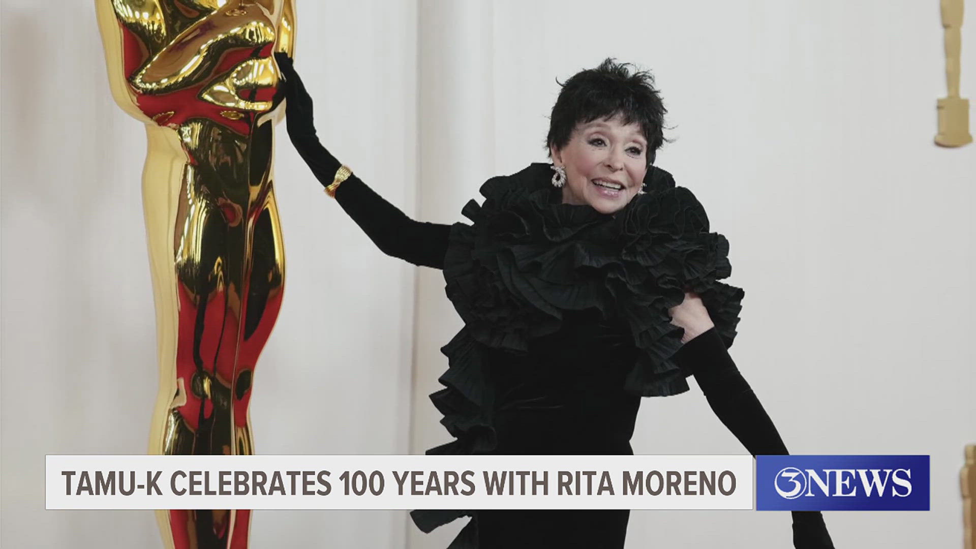 Moreno is the first Hispanic woman to win an Oscar, and an EGOT. 