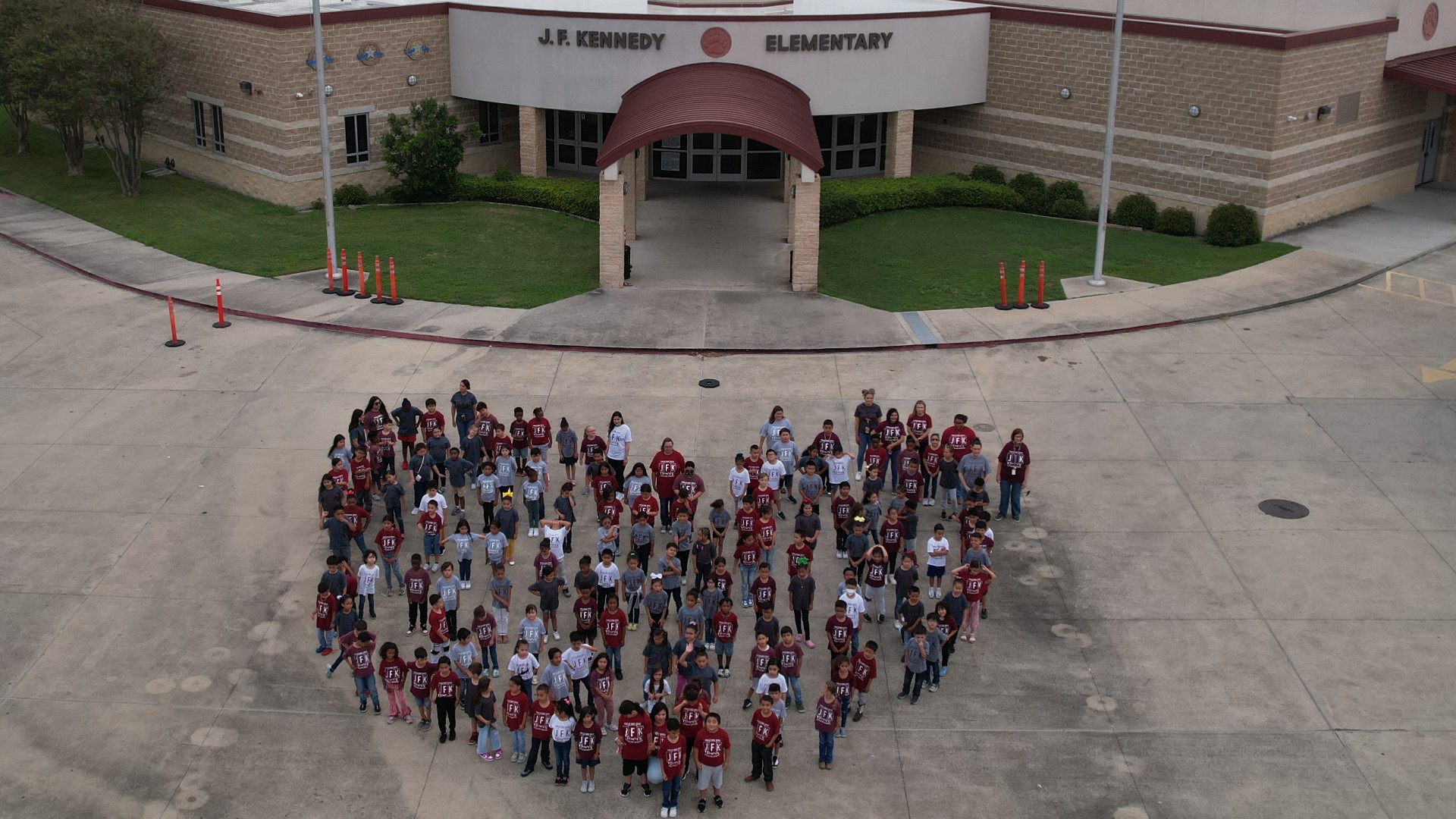 When teachers at JFK Elementary found out their field day would fall on May 24, exactly one year after the shooting, they knew they had to do something special.