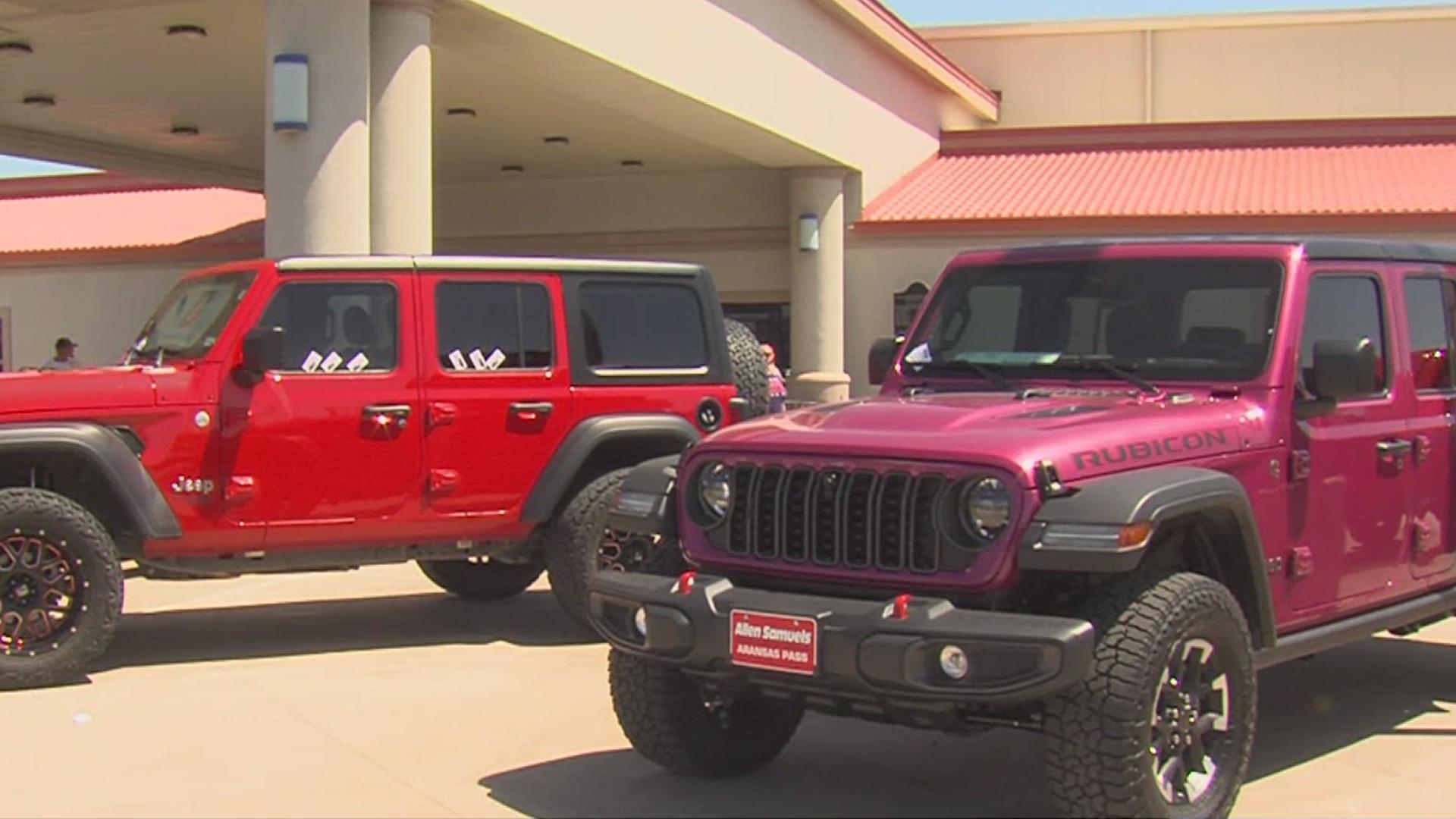 Jeepin' Fest 2024 kicked off in Aransas Pass for the second year in a row at the Civic Center.