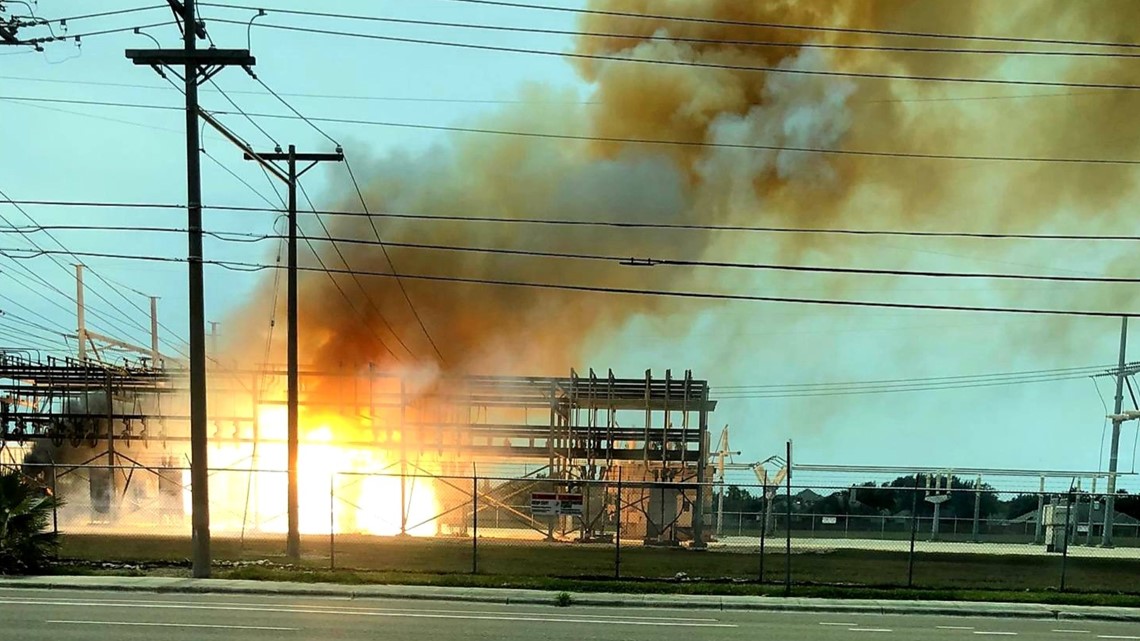 Fire At Aep Texas Substation Causes Large Outage In Corpus Christ