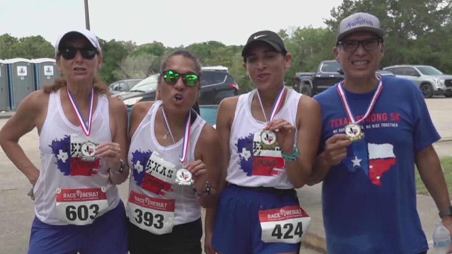 Hundreds turned out for the Texas Strong 5K in Corpus Christi, raising thousands for Hill Country flood victims, volunteers, and animal shelters. 