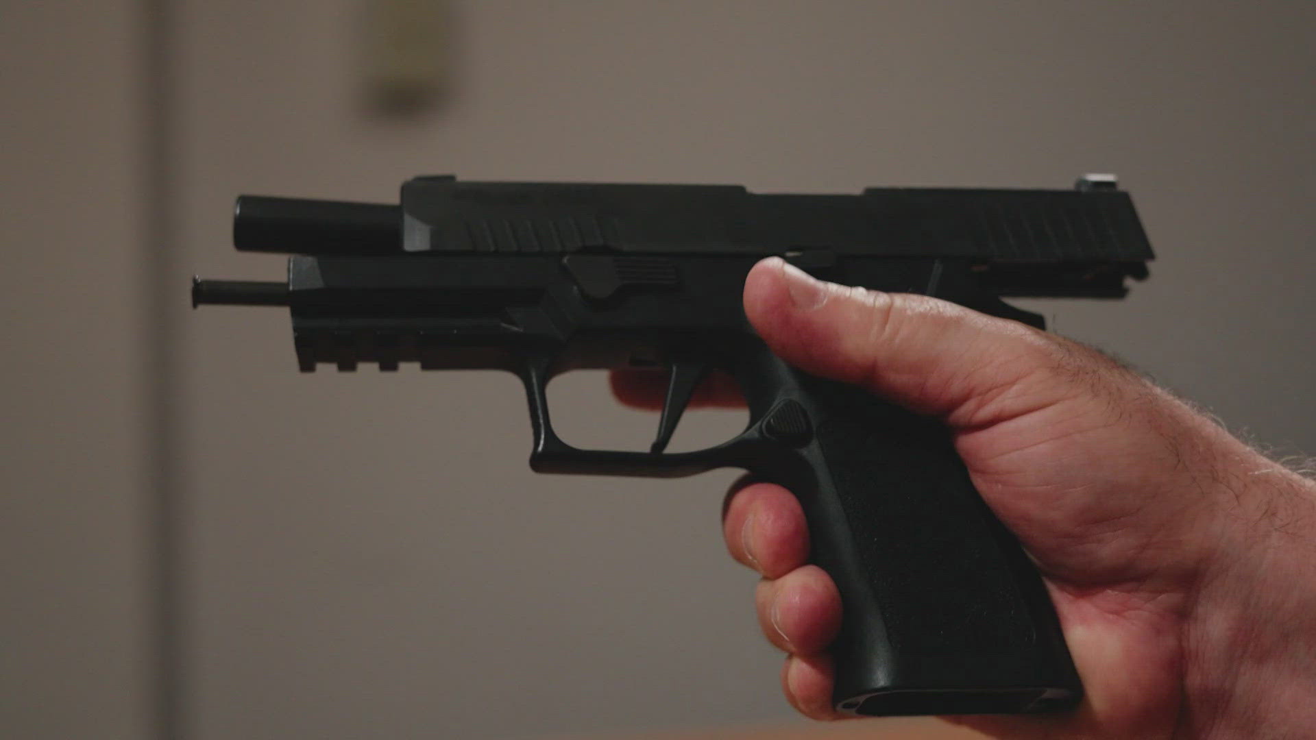 Gun maker Sig Sauer is suing the Washington State Criminal Justice Training Commission for banning its P320 handgun, calling the move "unprecedented” 