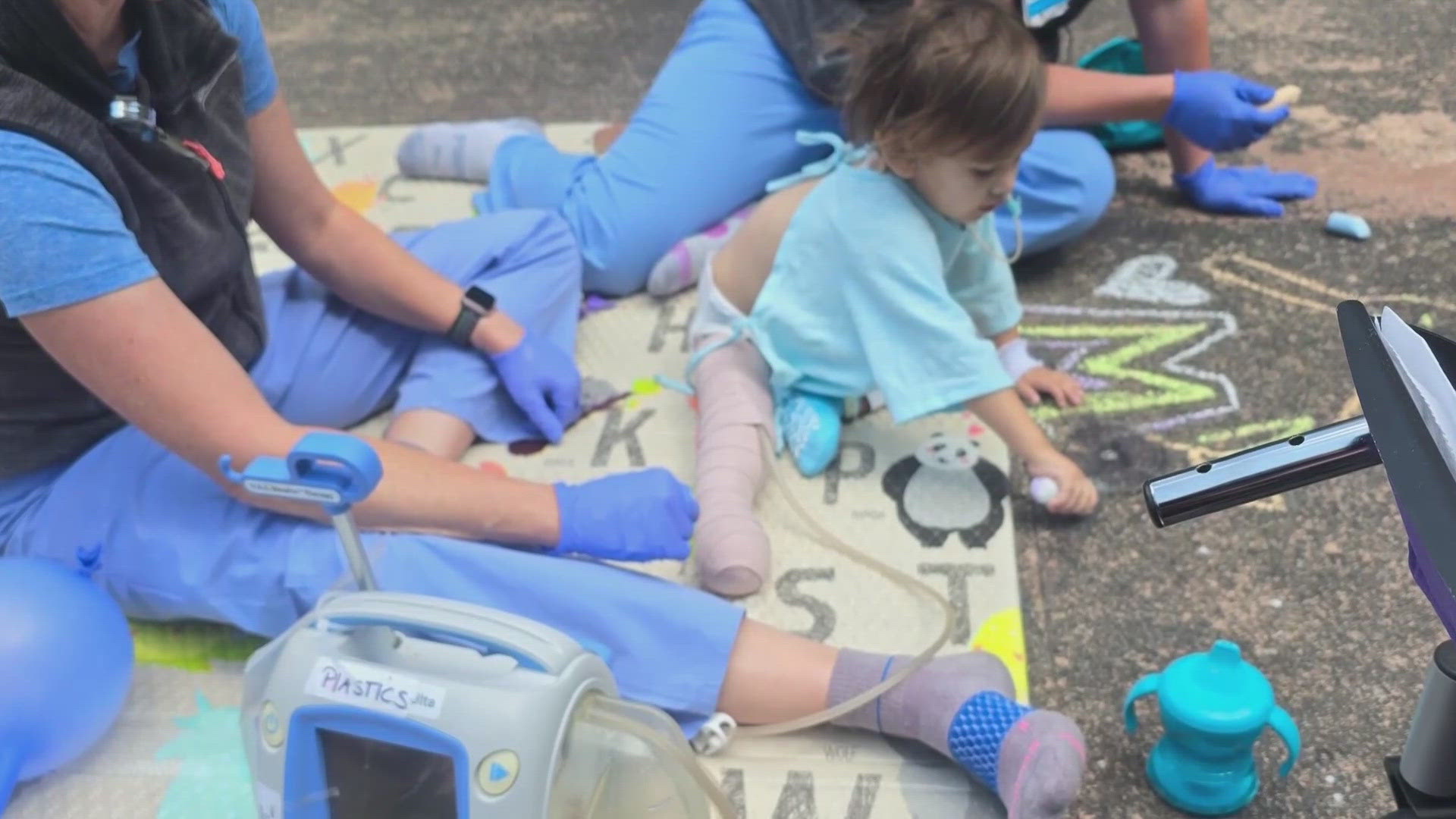 Toddler remains in hospital after foot cut off at Washington daycare ...