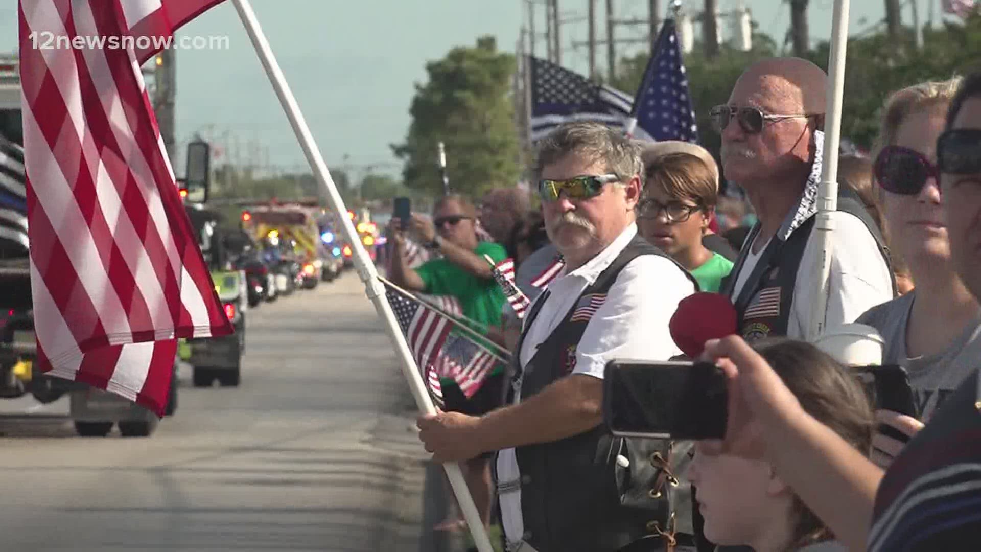 Officer Sheena Yarbrough-Powell was honored on Saturday by hundreds of police officers, family members and community members