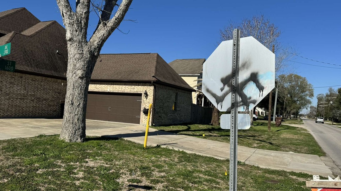 Nederland PD Investigating Swastikas Spray Painted In City | Kens5.com