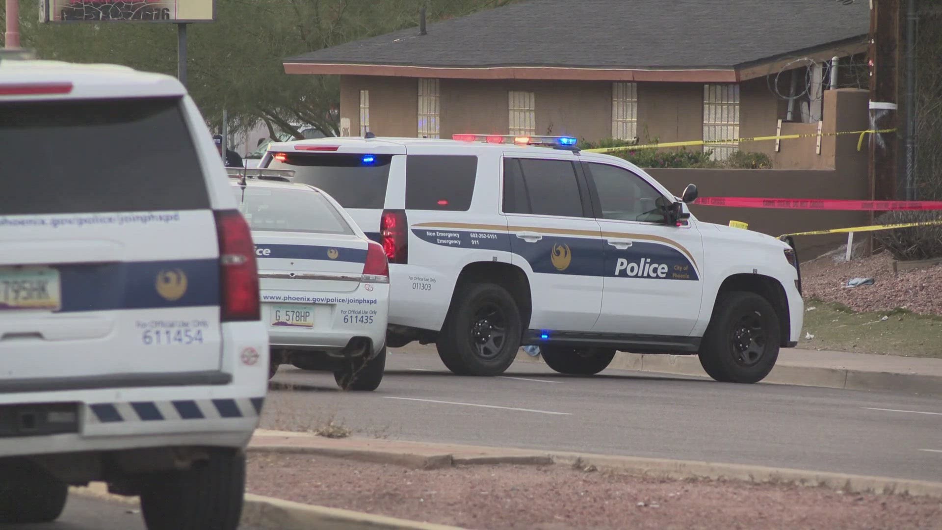 The shooting happened near 50th Street and McDowell Road on Saturday afternoon. Here's the latest information