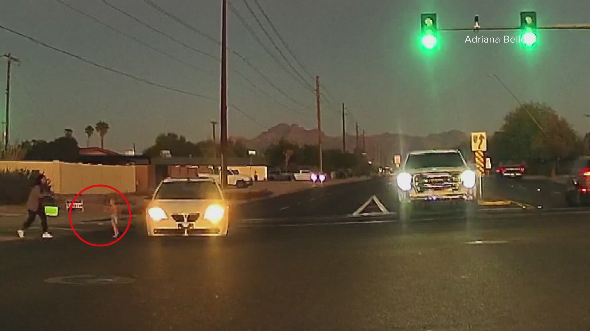 A toddler was rescued by a good Samaritan after walking into a busy intersection in Mesa. The whole incident was caught on camera. 12News has more. 