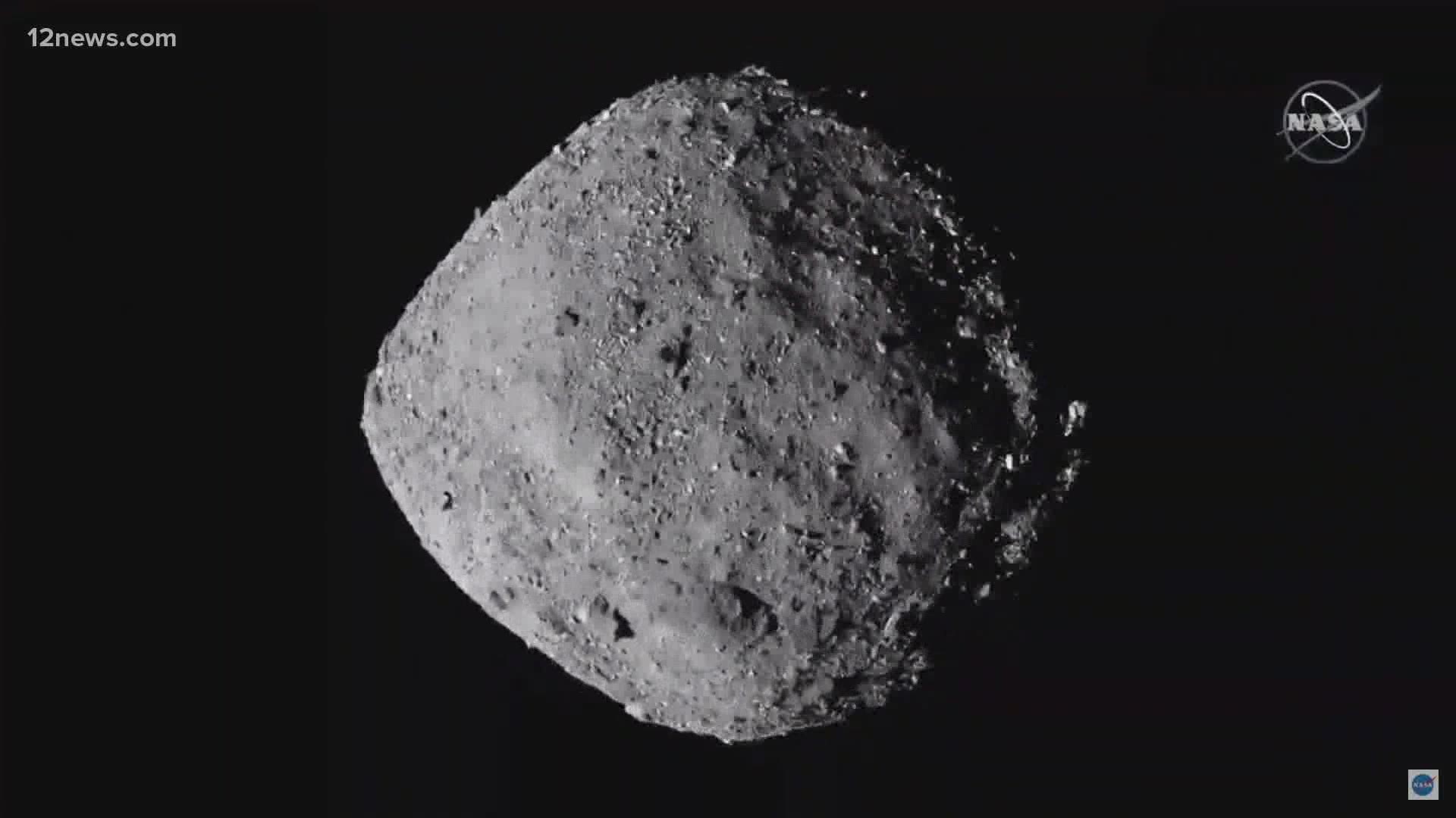 The Osiris-REx, a spacecraft dreamt up at UArizona, landed on a near-Earth asteroid on Tuesday. It will collect samples and bring them home around 2023.