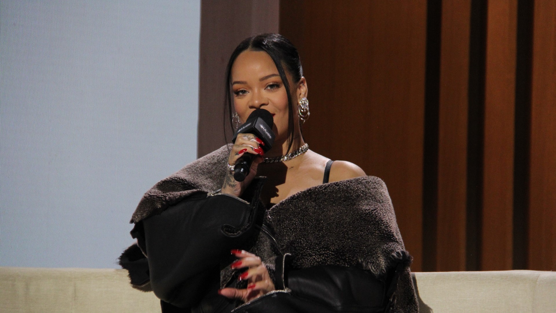Rihanna sat down with Apple Music reporter and host, Nadeska Alexis to discuss her journey with music, motherhood and now, the Super Bowl Halftime show.
