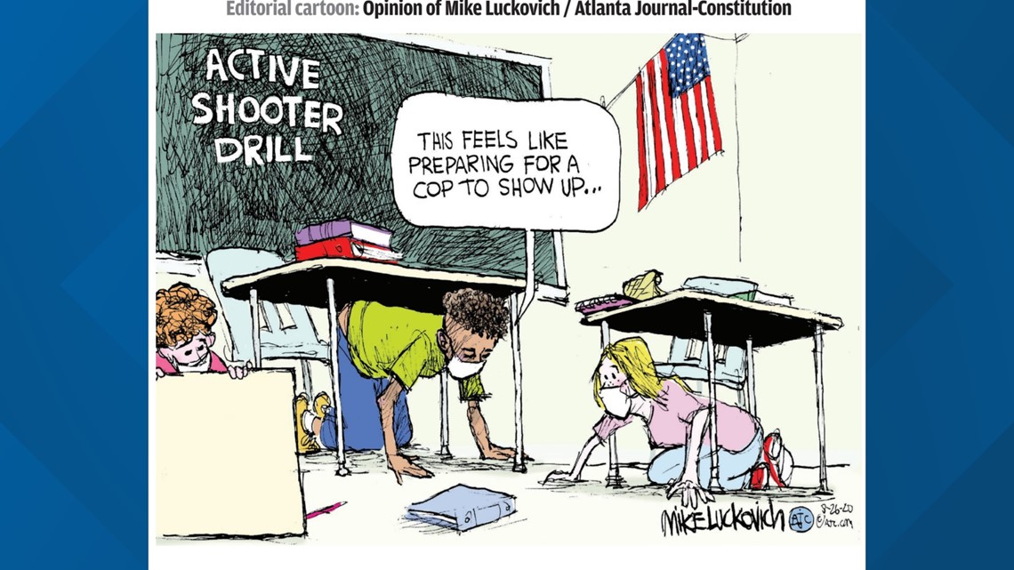 Lewiston Tribune apologizes for cartoon about police violence | kens5.com
