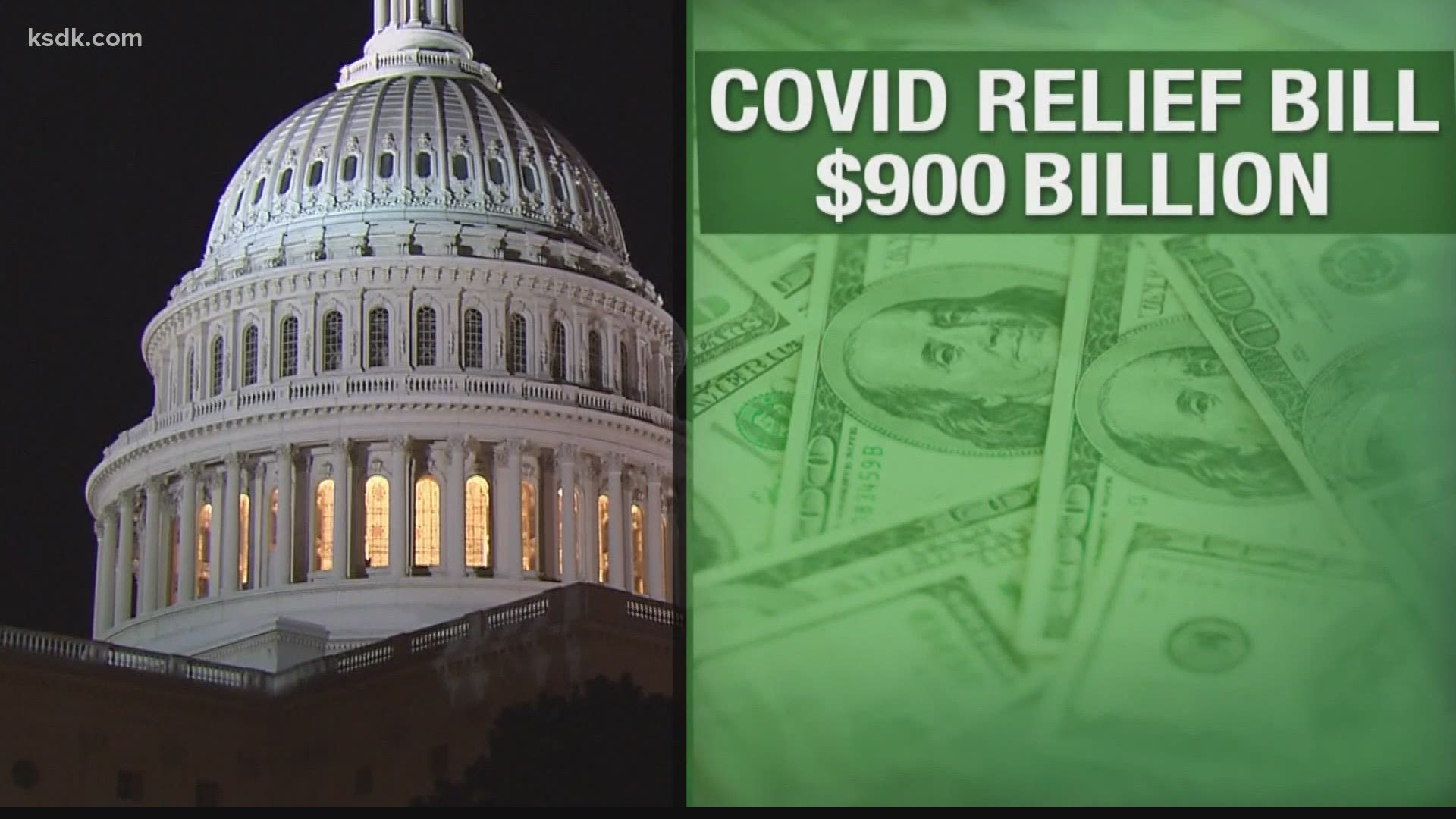 The bill now goes to President Trump for his signature. The first checks could arrive in bank accounts next week.