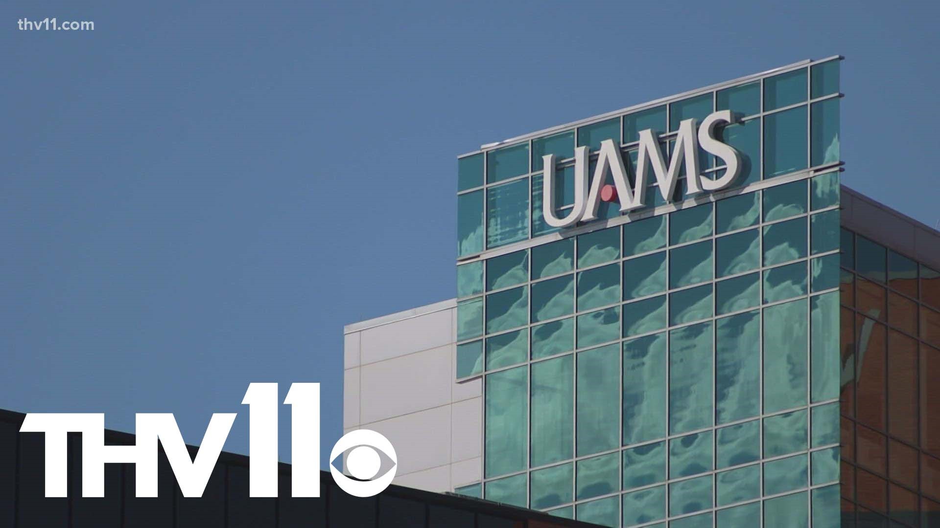 UAMS Chancellor Dr. Cam Patterson announced on Wednesday that the hospital officially reached zero patients for active COVID cases.