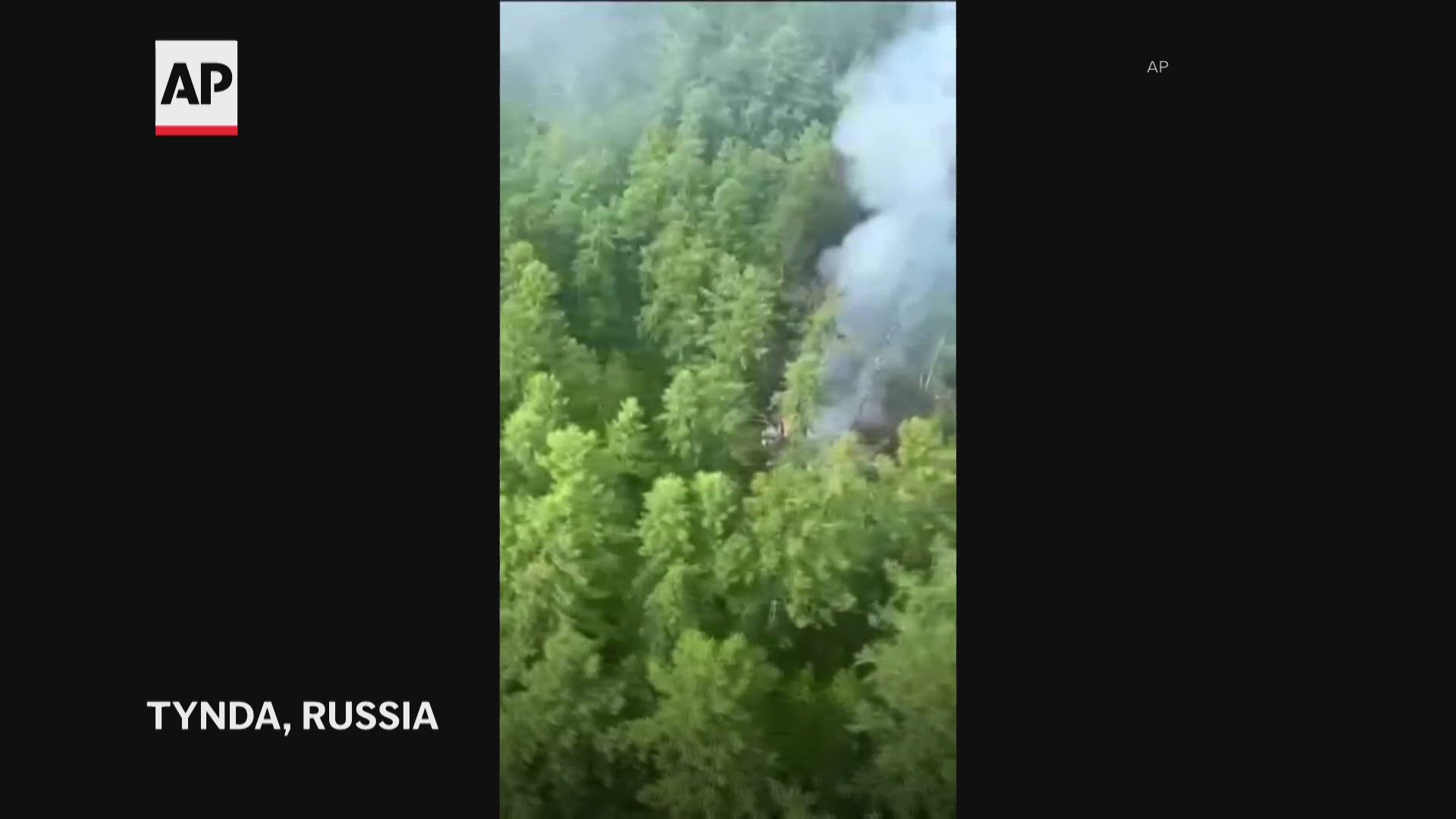 A passenger plane carrying 49 people, including 5 children, crashed in Russia's Far Eastern Amur region Thursday, local emergency services said.