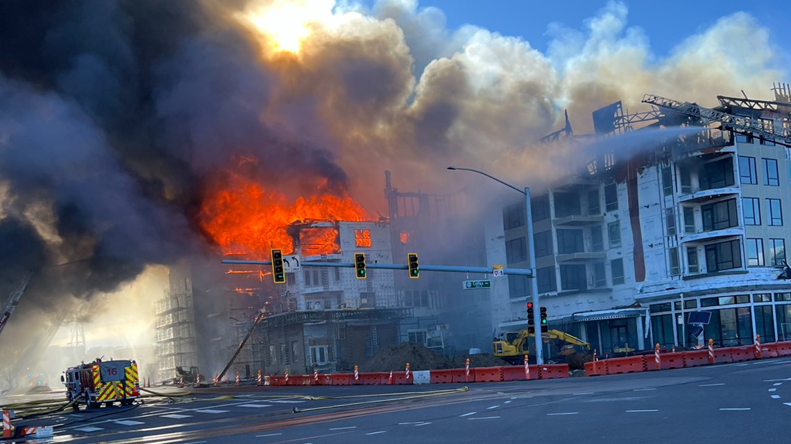 Firefighters work large Aurora fire - Vimarsana News