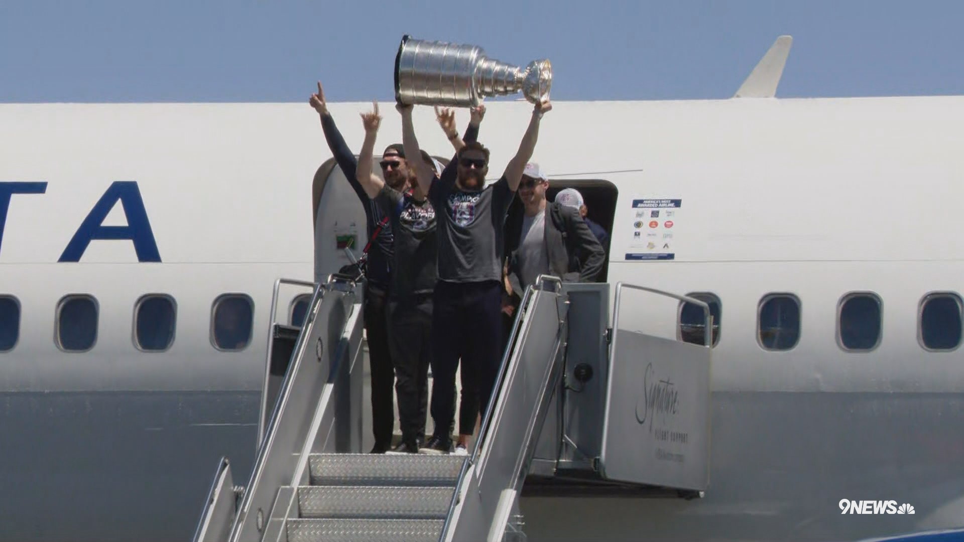 The Colorado Avalanche are back in Denver after Sunday night’s Game 6 victory over the Tampa Bay Lightning to win the Stanley Cup.
