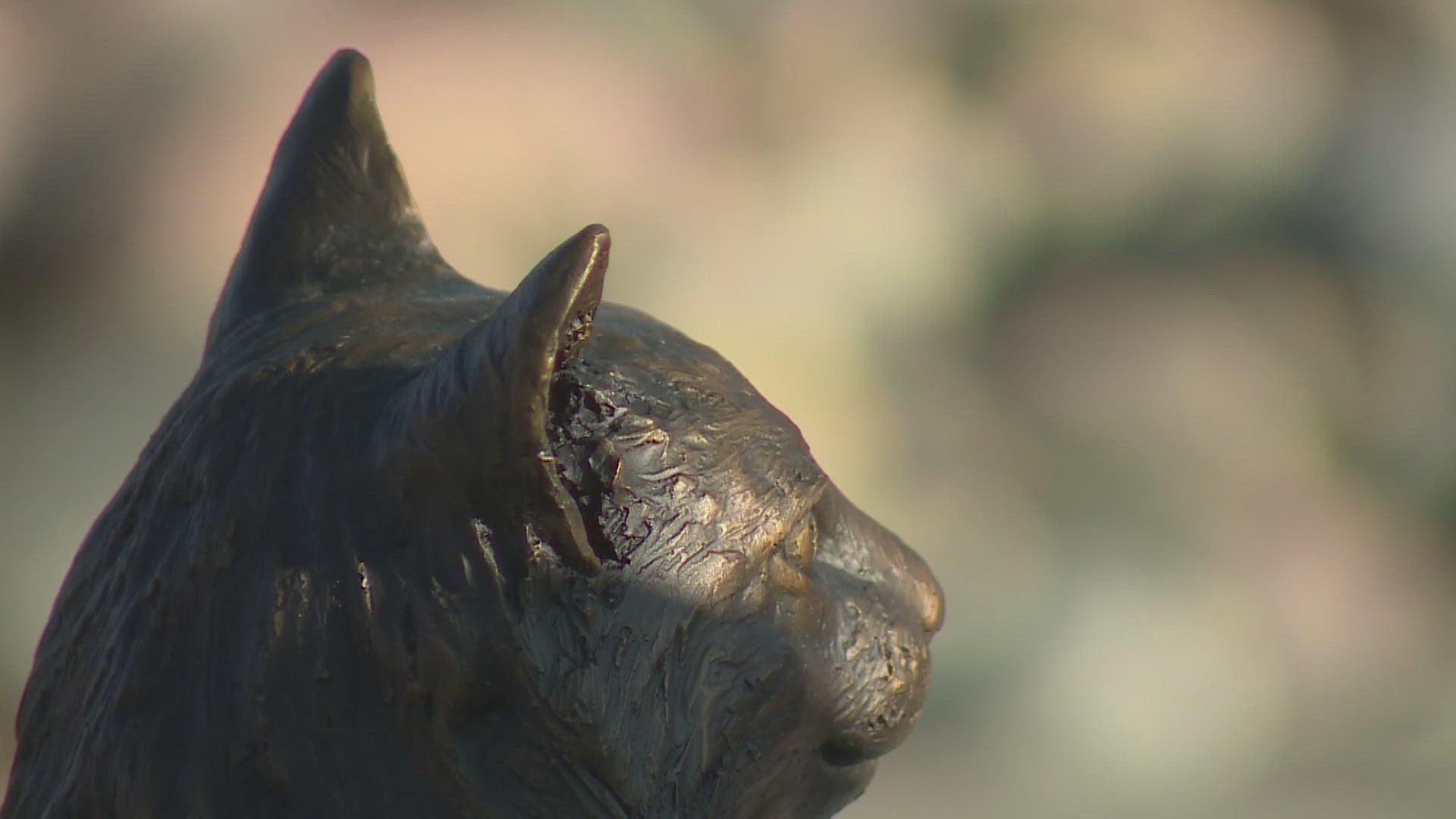 The sculpture was donated by the nonprofit Louisville Rising. There's an unveiling ceremony at the Louisville Arboretum at 2 p.m. on Sunday.