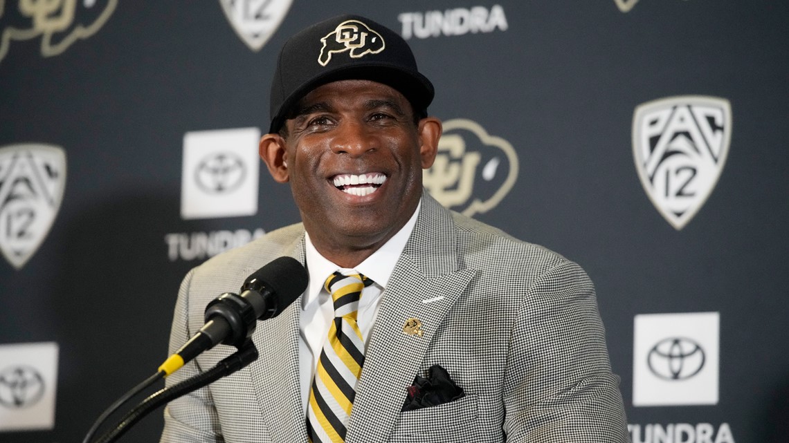 Deion Sanders introduced as Colorado Buffaloes head coach 