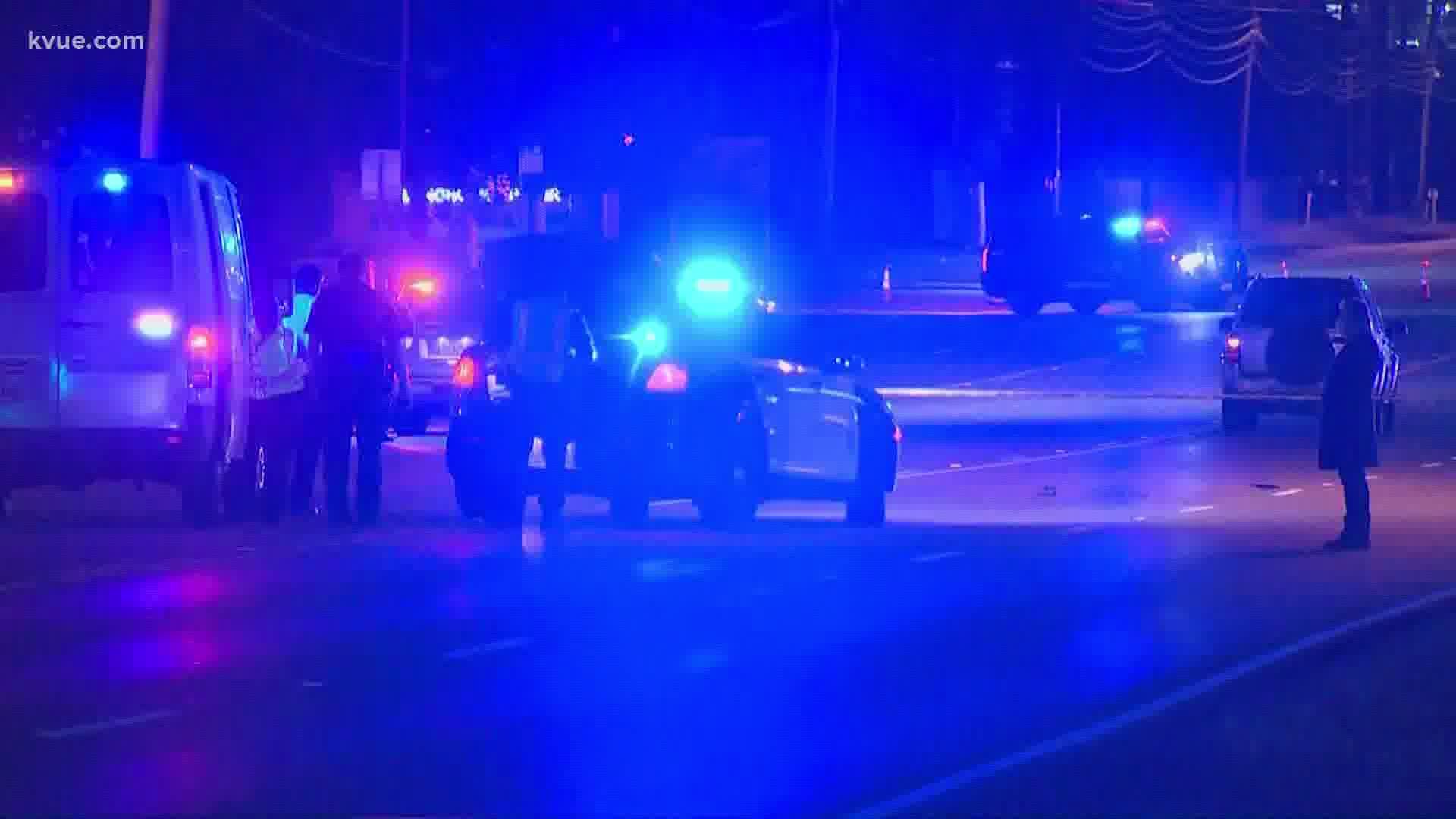 Police are investigating a North Austin hit-and-run in which a pedestrian was killed on Saturday night.